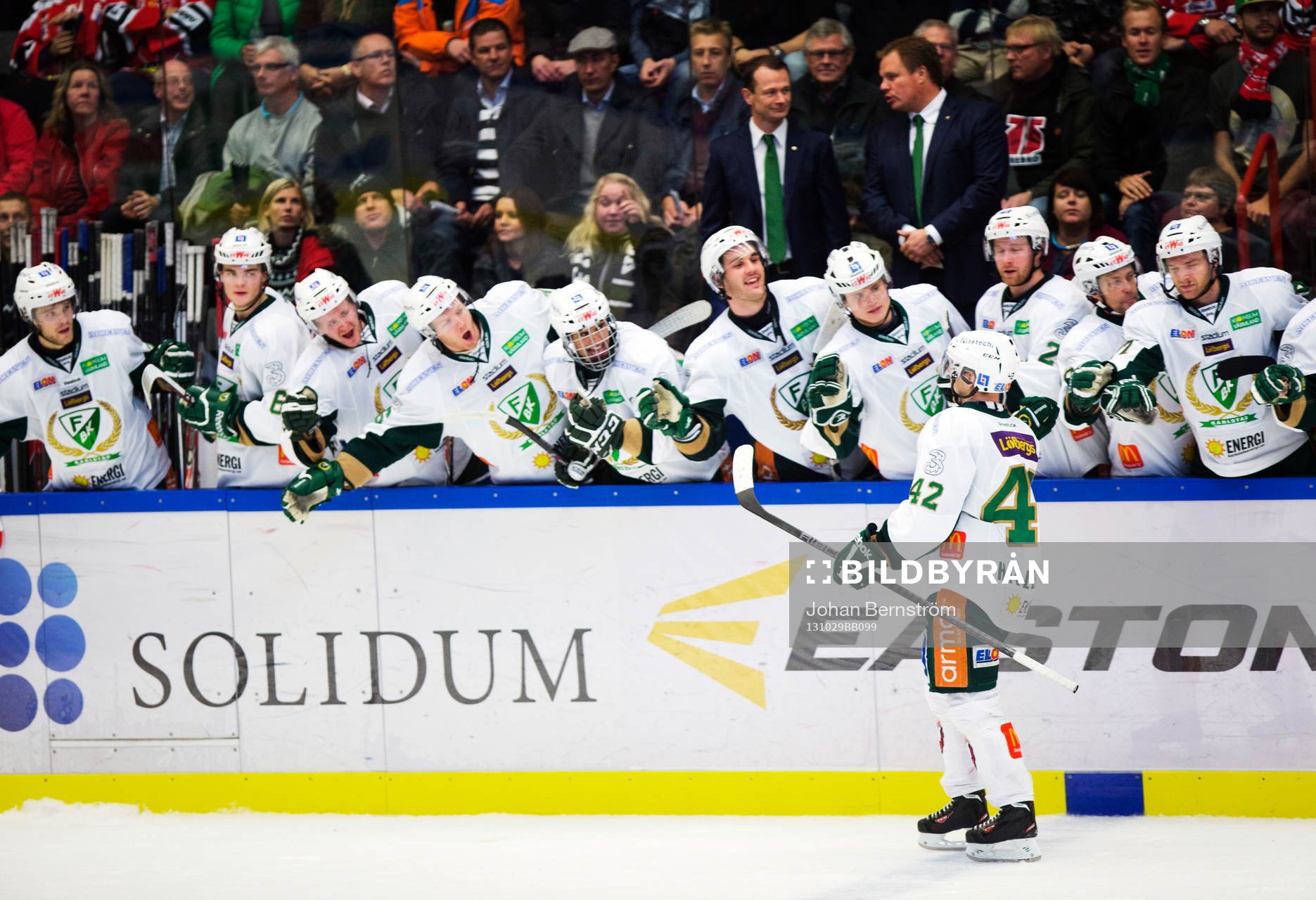 Färjestads Joakim Hillding sätter