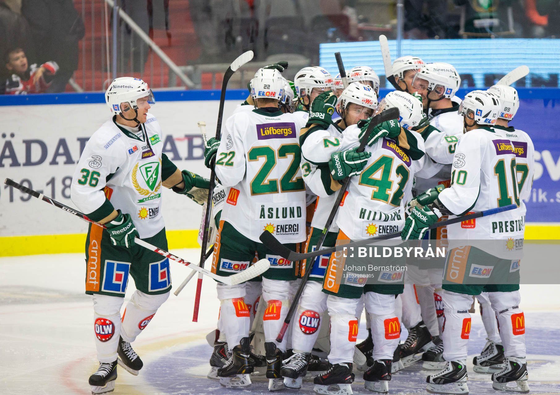 Färjestads Joakim Hillding sätter