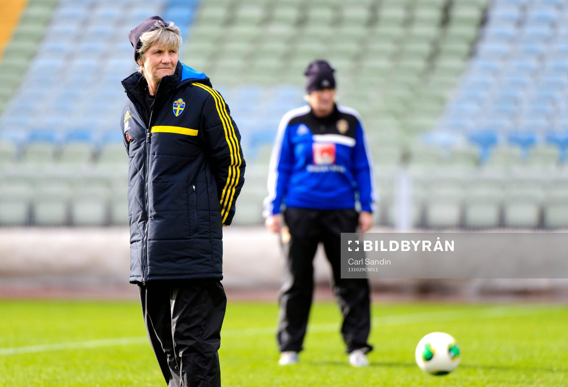 Sveriges förbundskapten Pia Sundhage