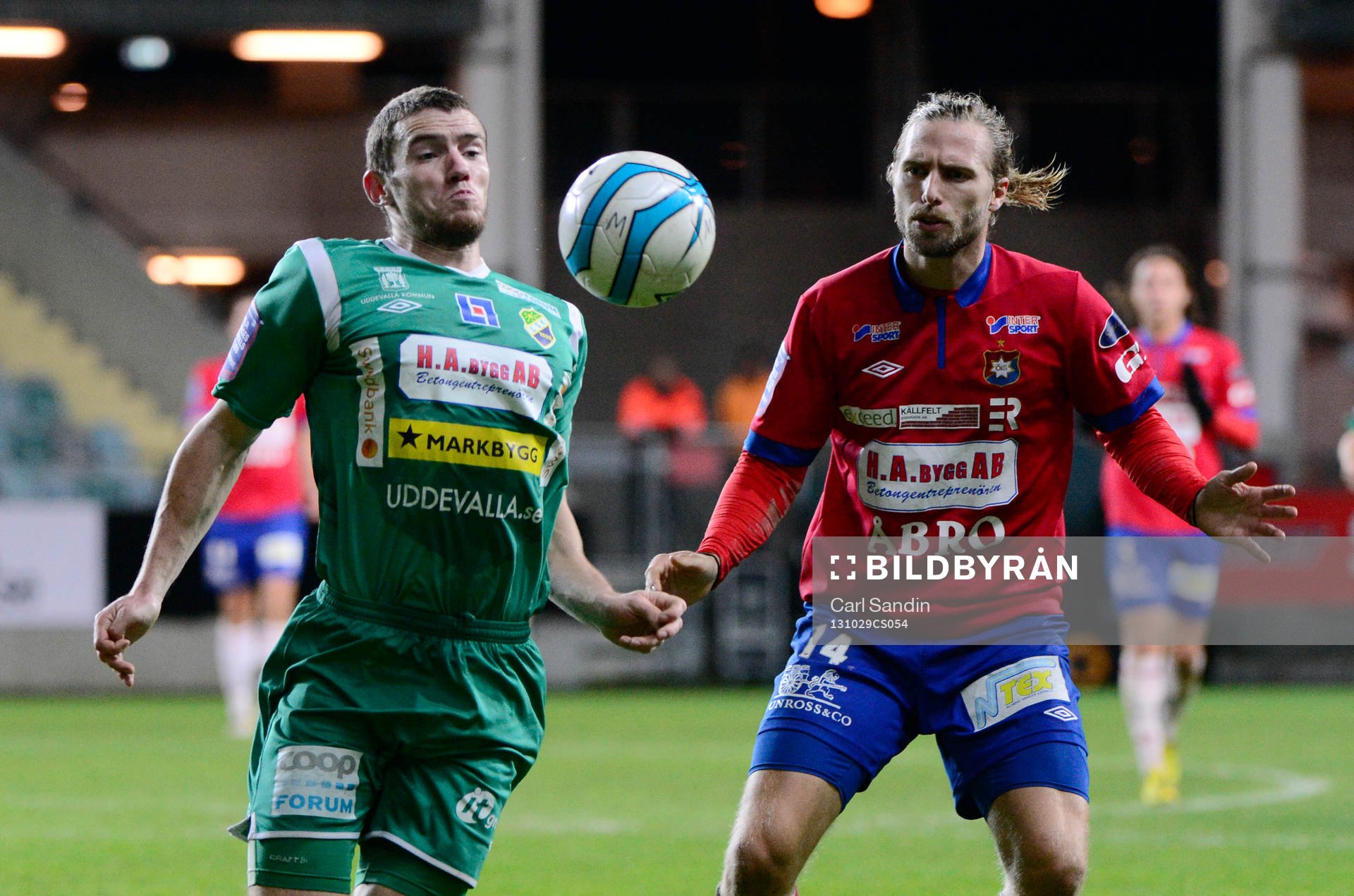 Ljungskiles James Sinclair och Örgrytes Emil Karlsson