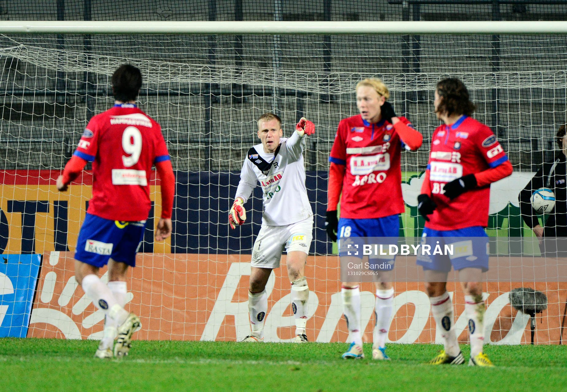 Örgrytes målvakt Peter Abrahamsson