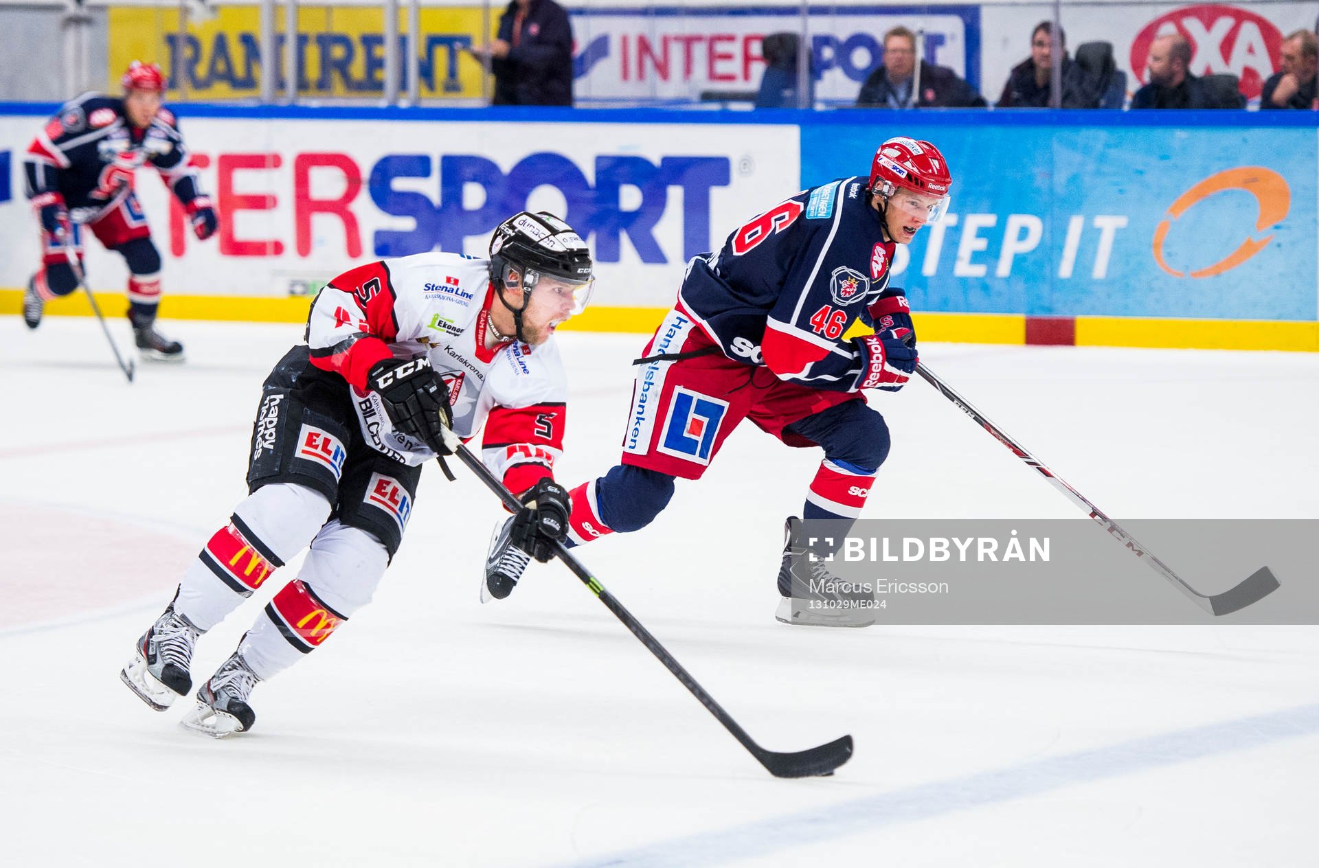 Karlskronas Mikael Kurki och Södertäljes Aleksander Rindal