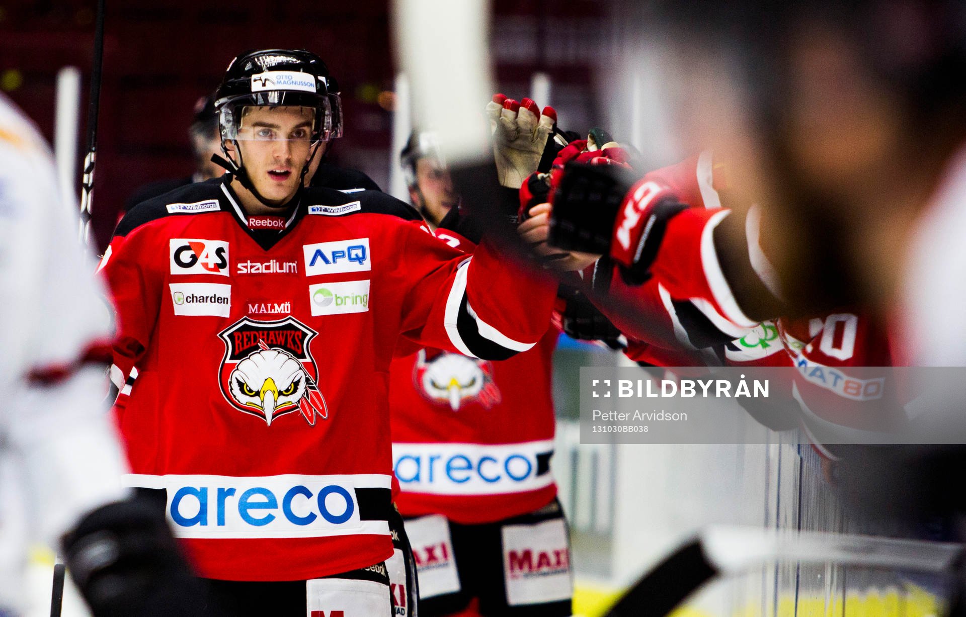 Malmös Henrik Hetta jublar