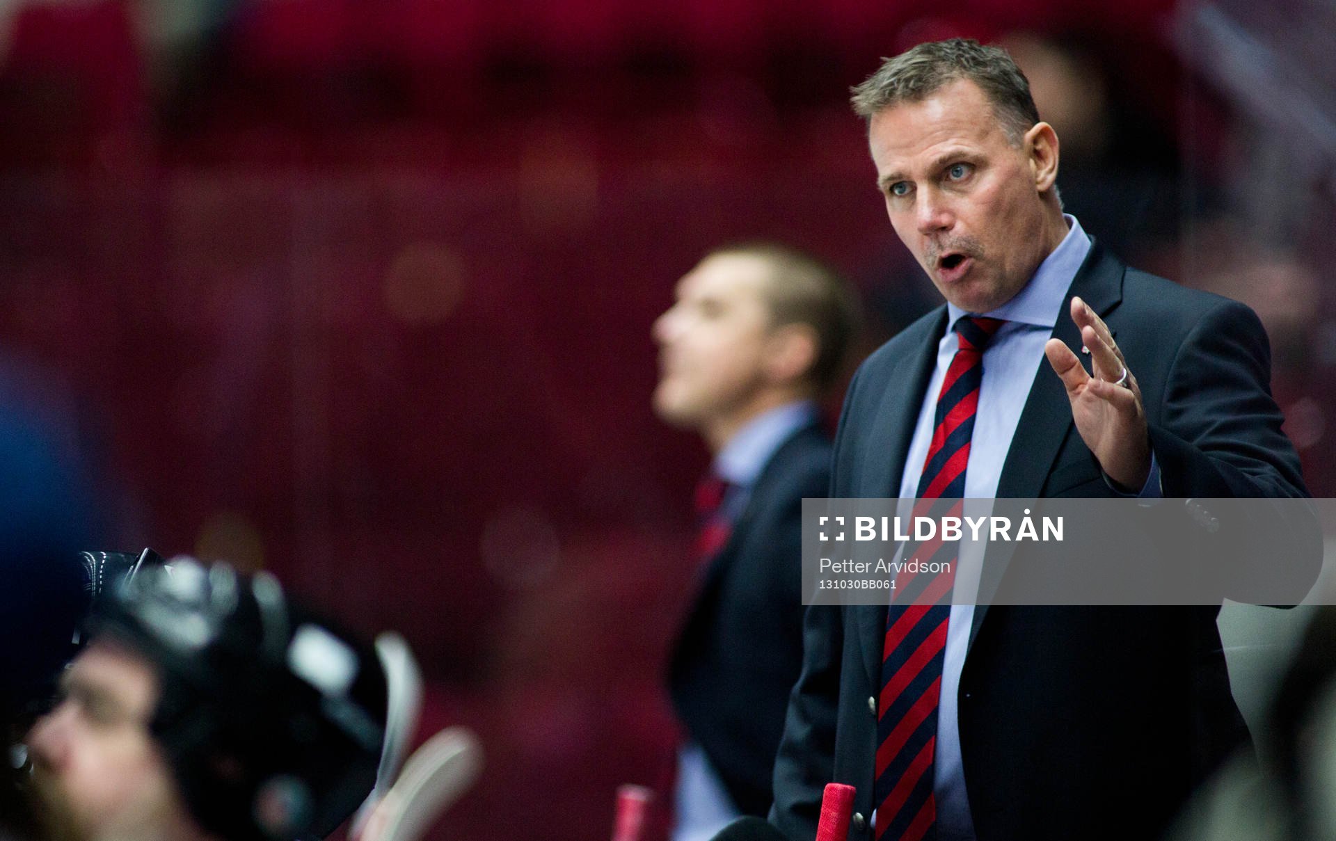 Malmö Redhawks tränare Mats Lusth
