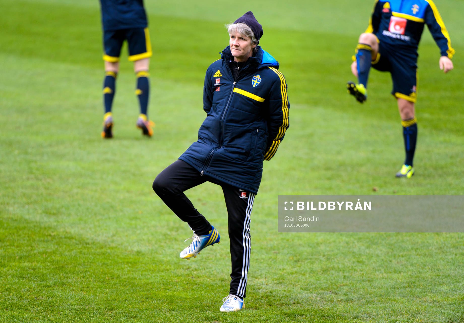 Sveriges förbundskapten Pia Sundhage