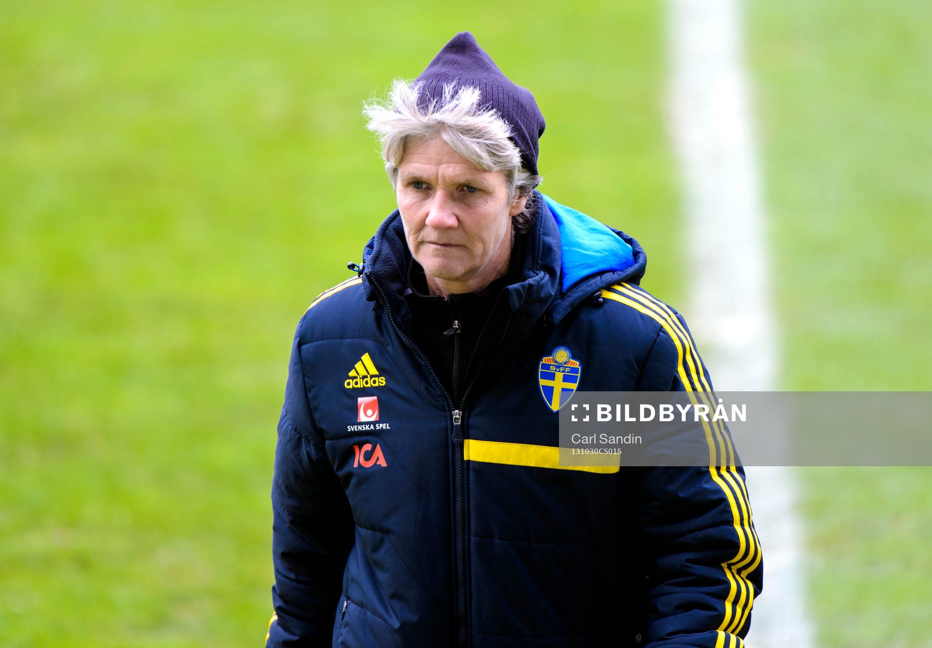 Sveriges förbundskapten Pia Sundhage