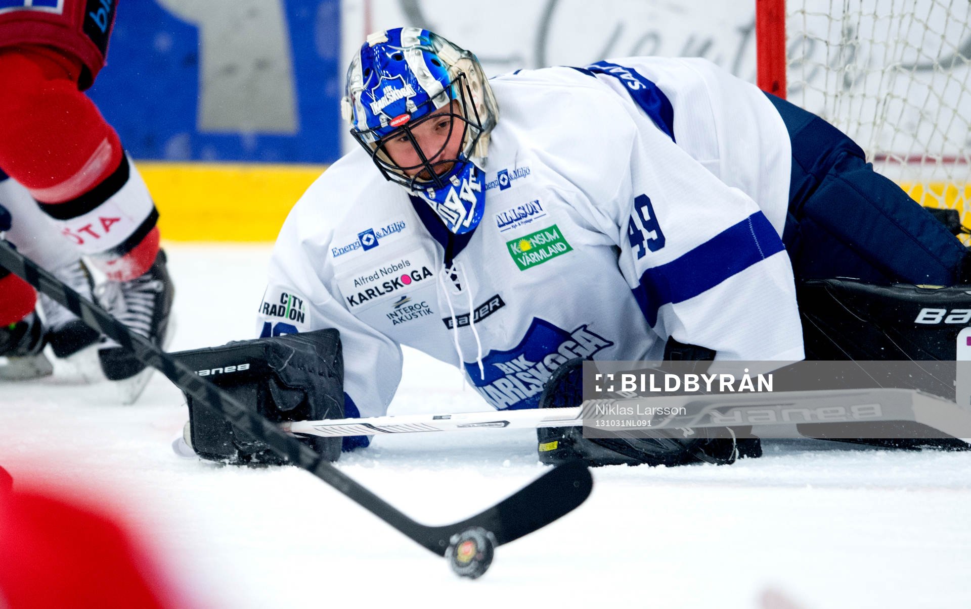 Karlskogas målvakt Justin Pogge