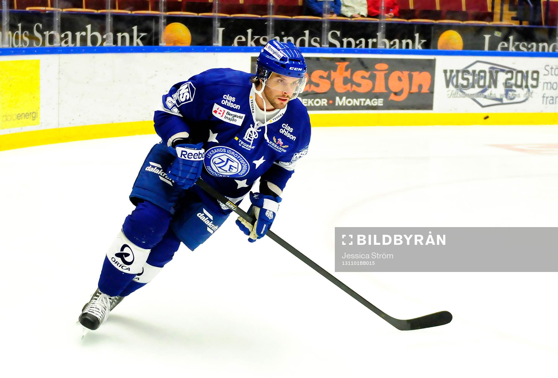 Leksands Matt Lashoff värmer upp