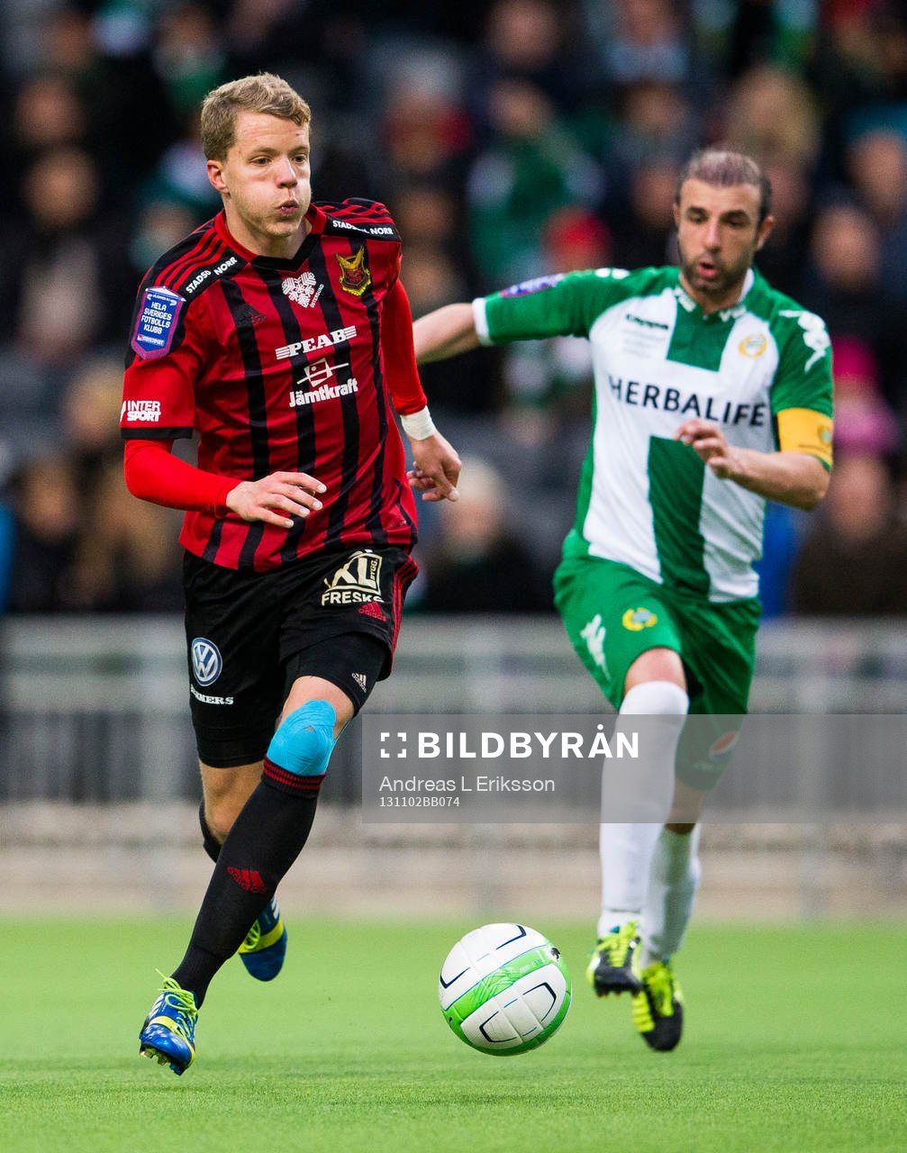 Östersunds Robert Hammarstedt och Hammarbys Kennedy