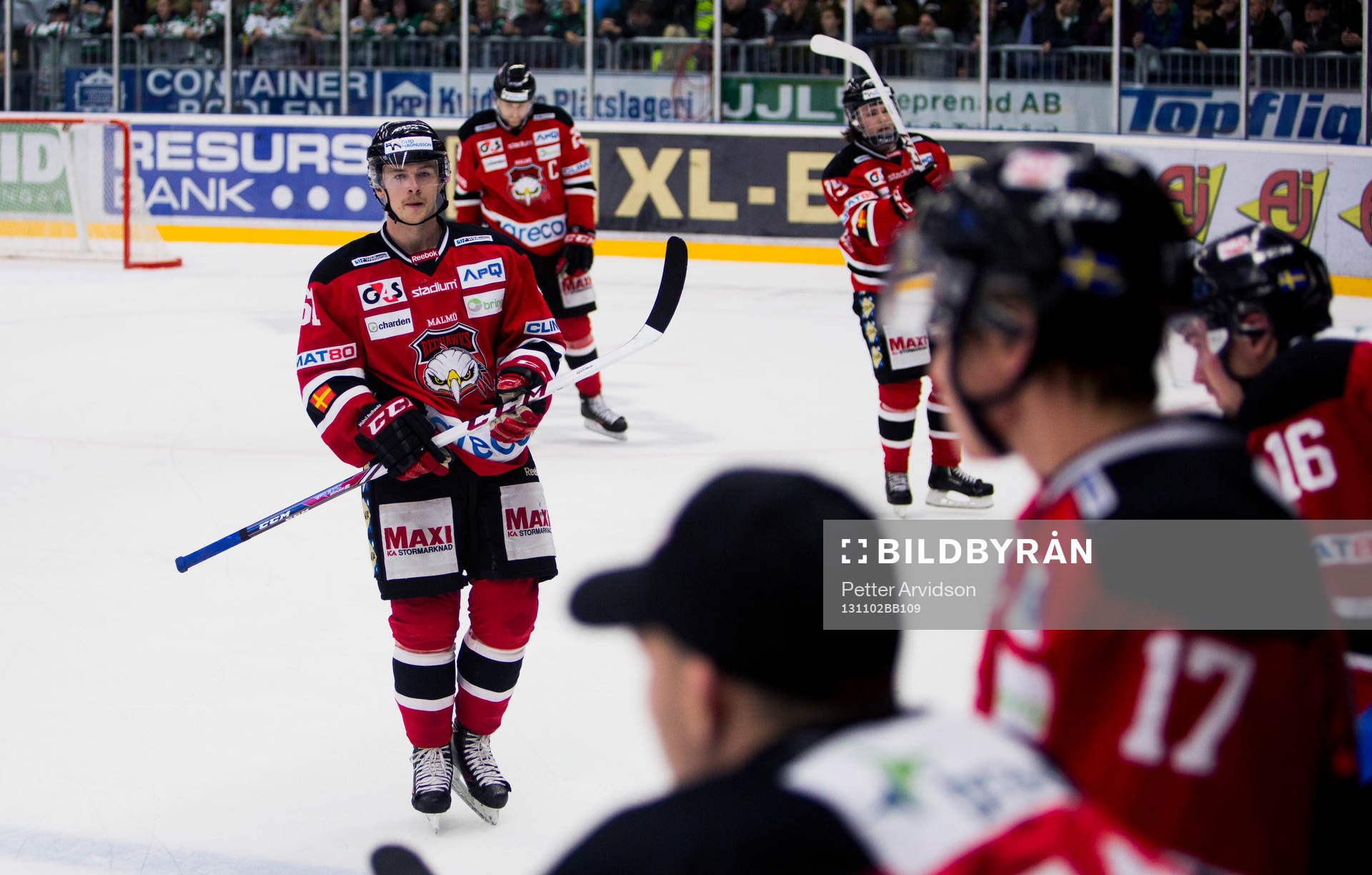 Malmö Redhawks Magnus Häggström deppar