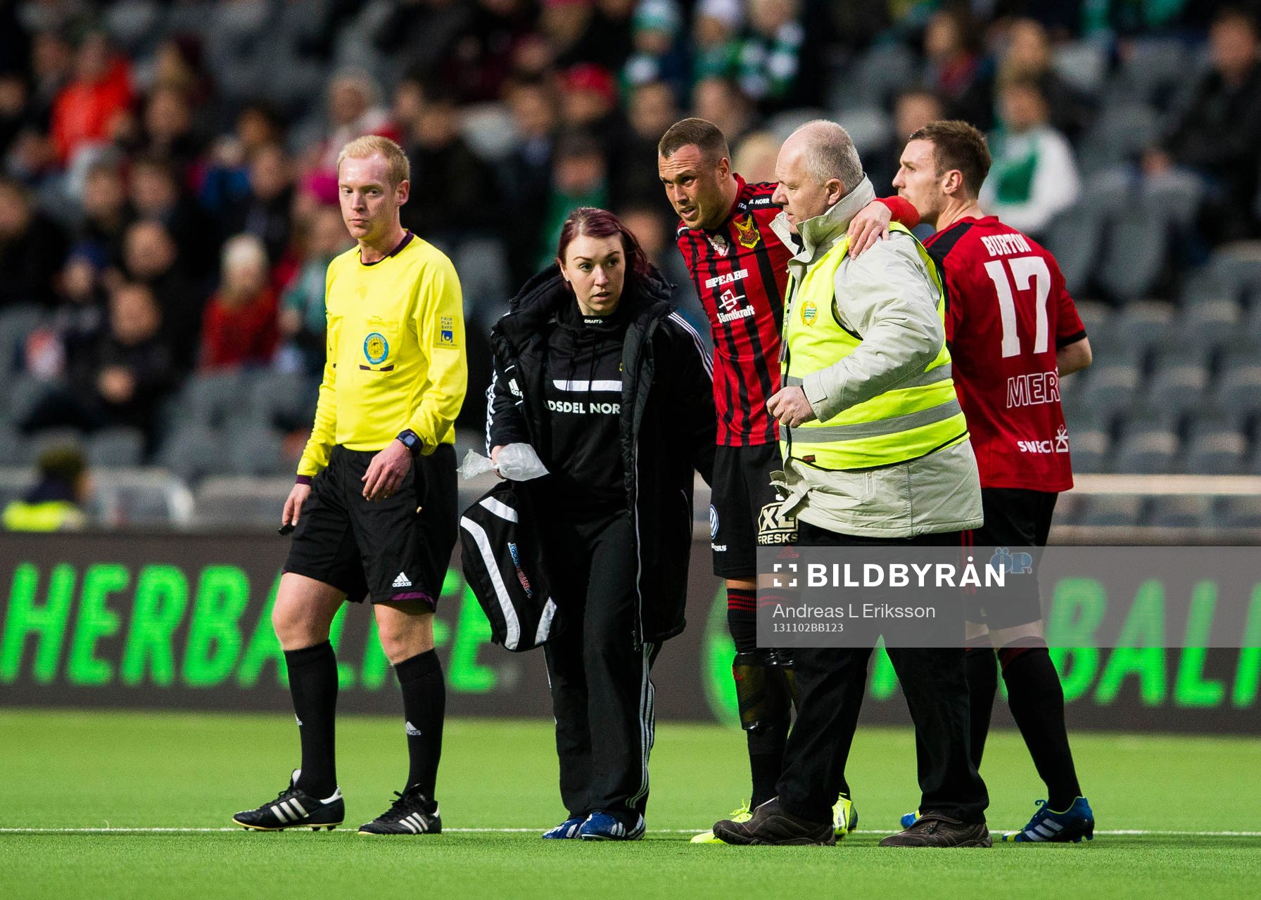 Östersunds Marcus Törnstrand tvingas lämna planen