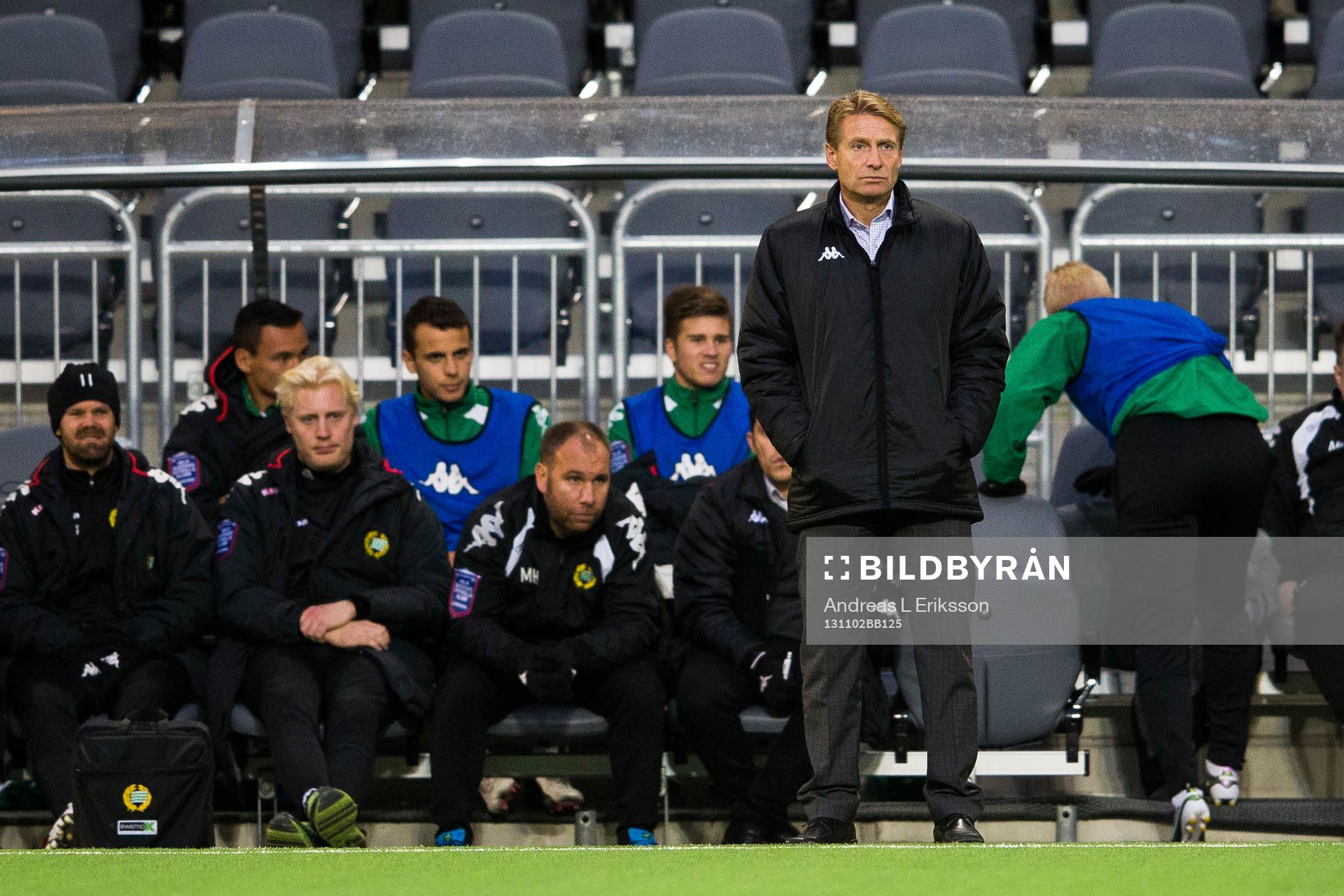 Hammarbys tränare Thomas Dennerby