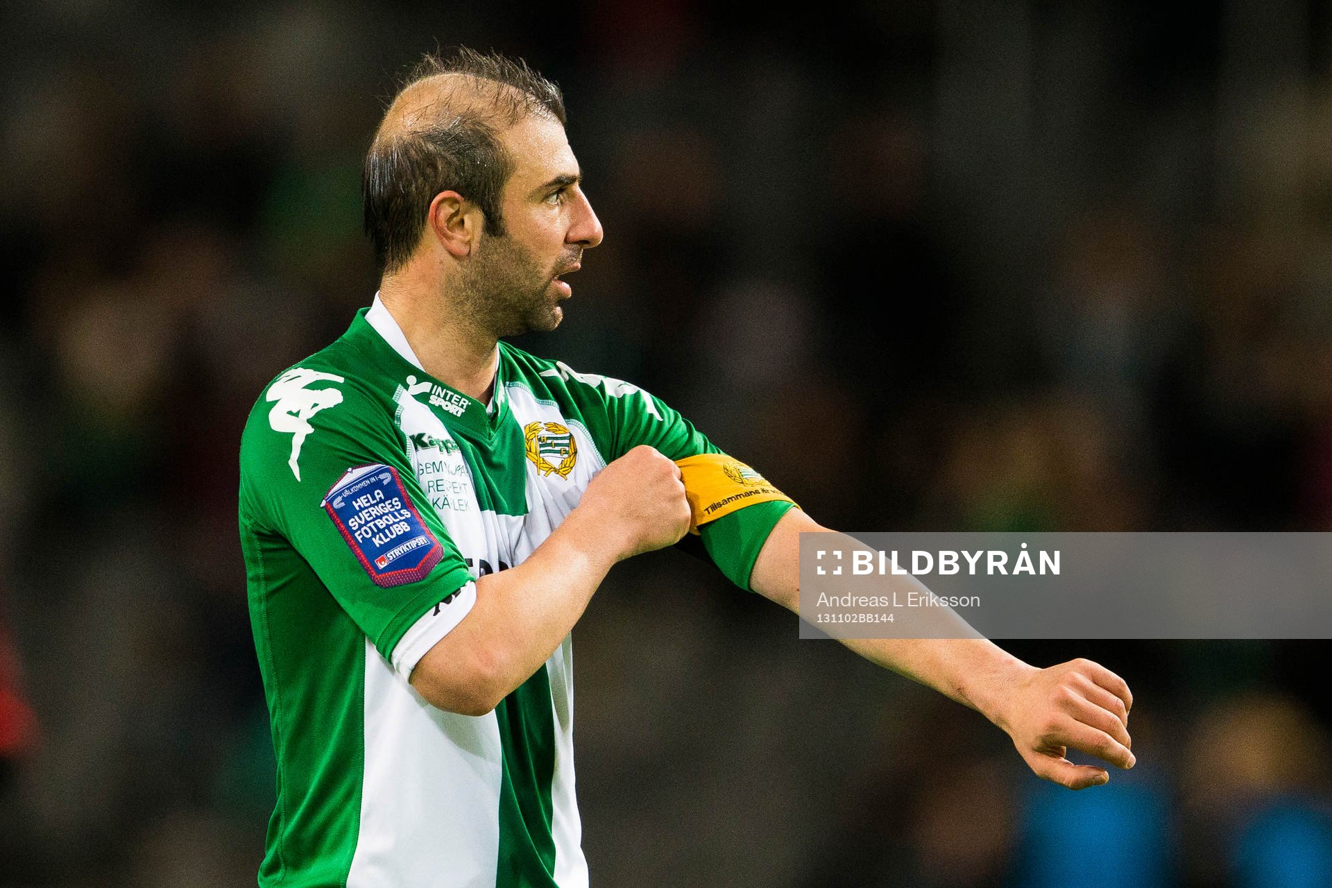 Hammarbys lagkapten Kennedy Bakircioglu