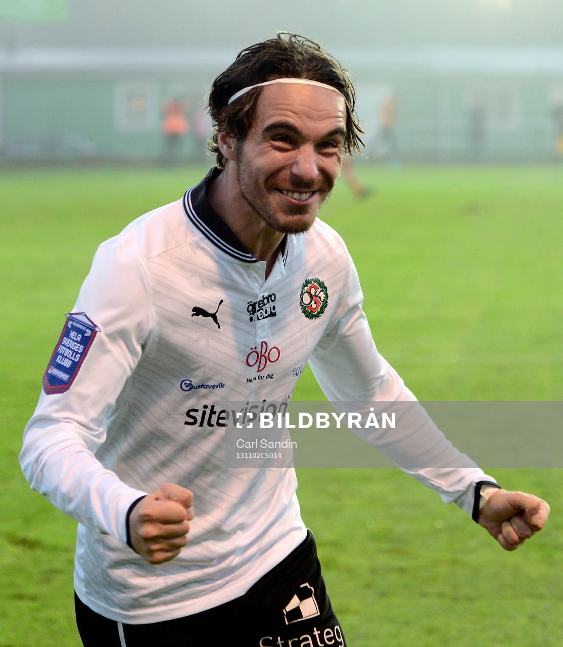 Örebros Nordin Gerzic jublar