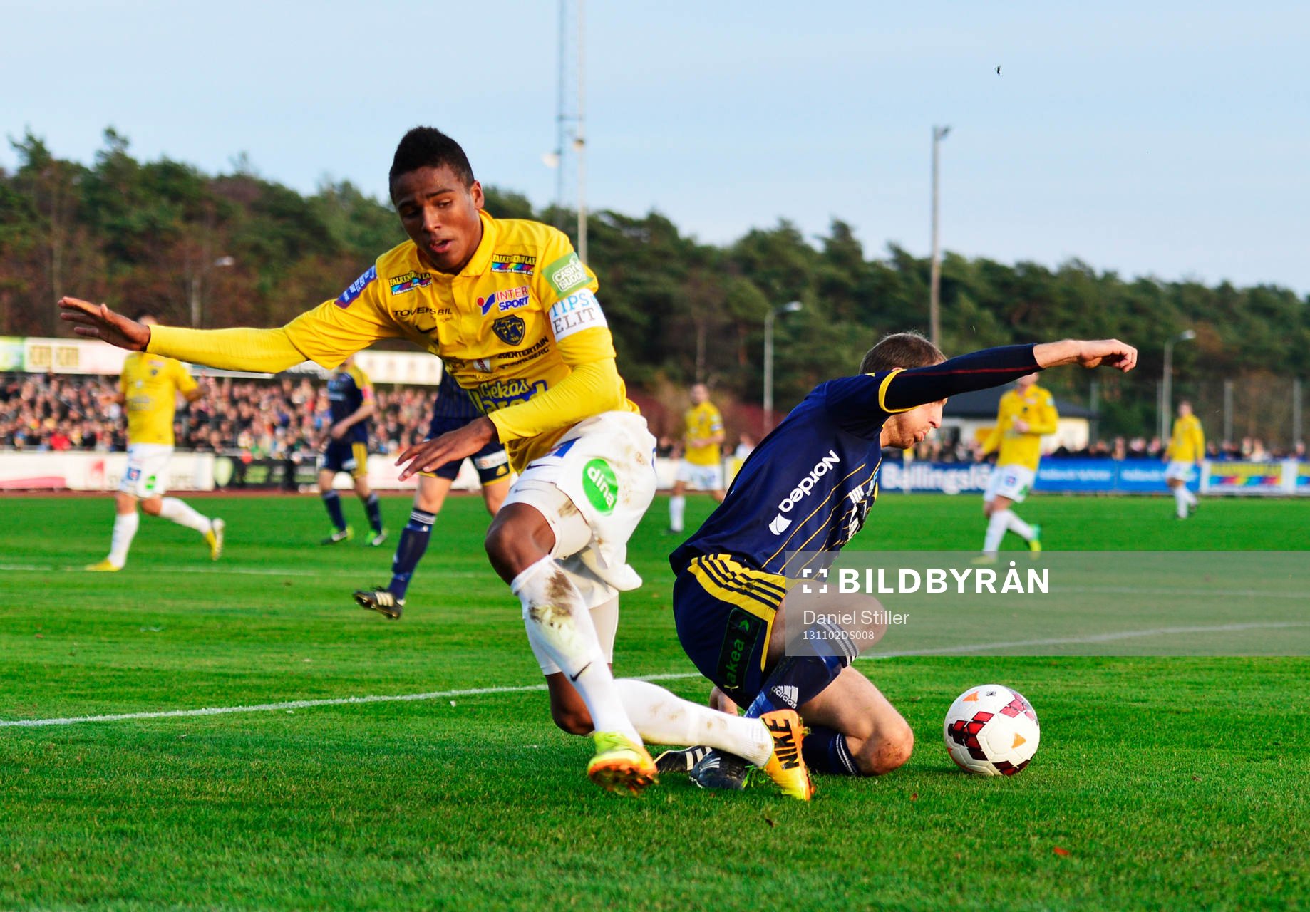 Ängelholms Mikael Dahlgren och Falkenbergs Niclas Eliasson