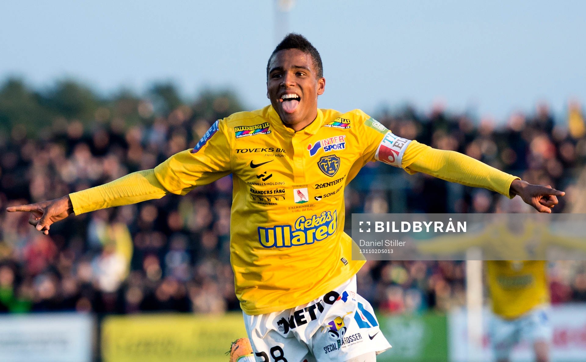 Falkenbergs Niclas Eliasson jublar