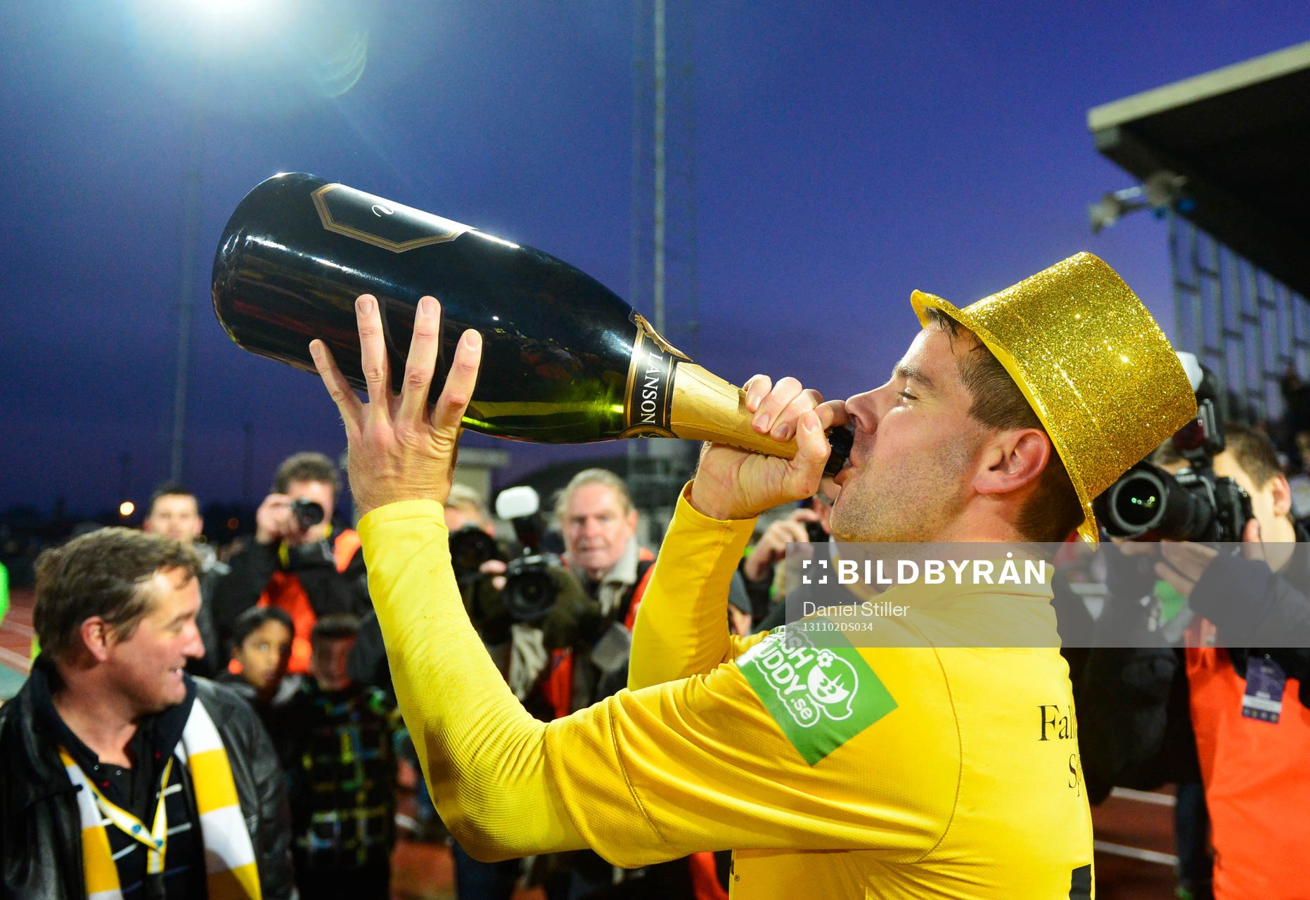Falkenberg jublar åt platsen i Allsvenskan 2014