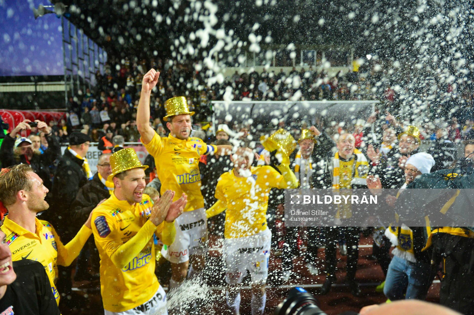 Falkenberg jublar åt platsen i Allsvenskan 2014