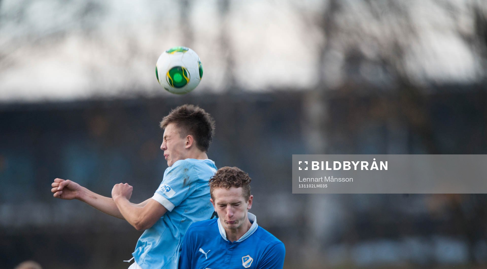 Nickduell i SM-finalen för 17-åringar mellan Halmstad och