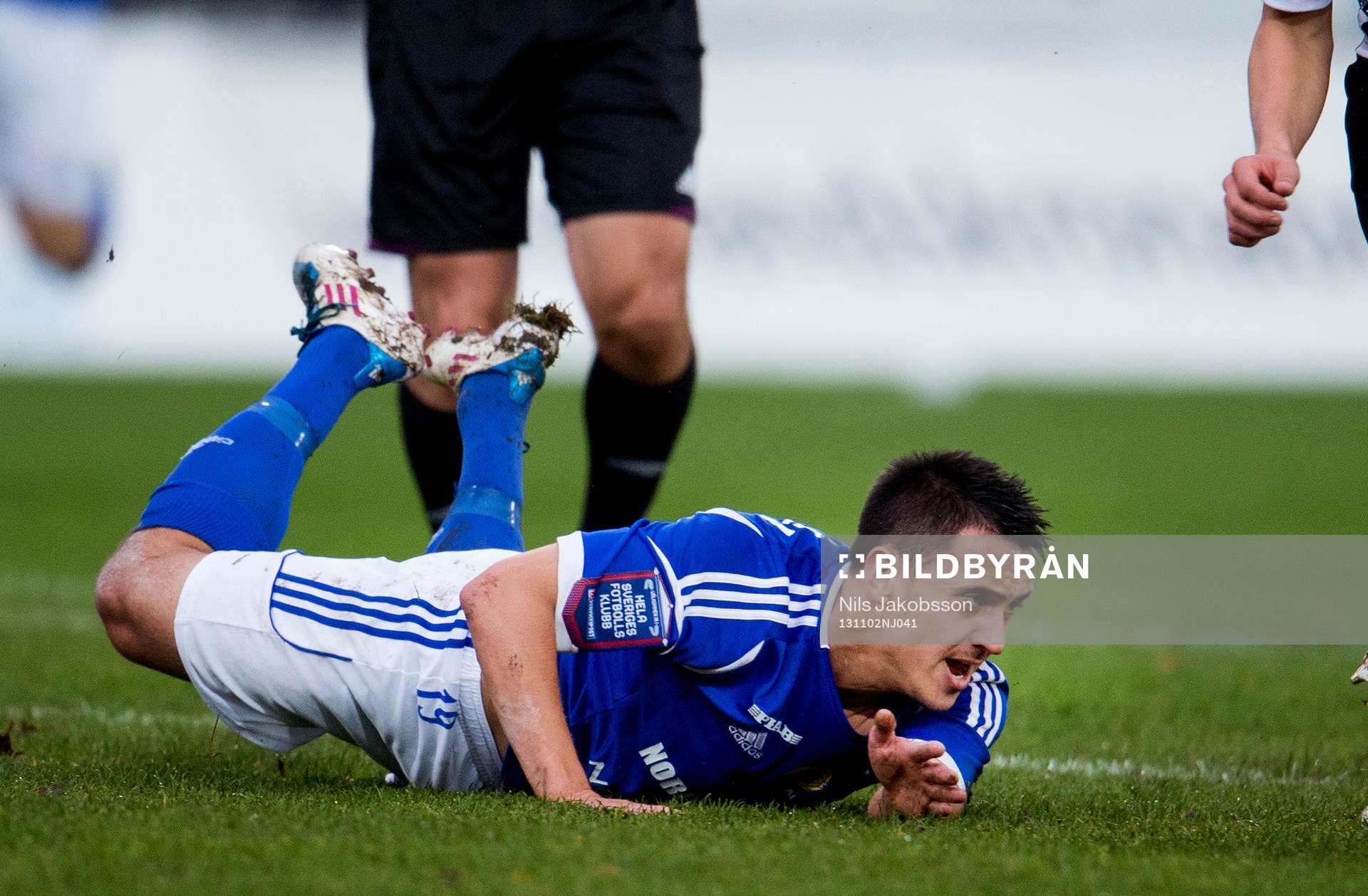 Sundsvalls Adam Chennoufi faller