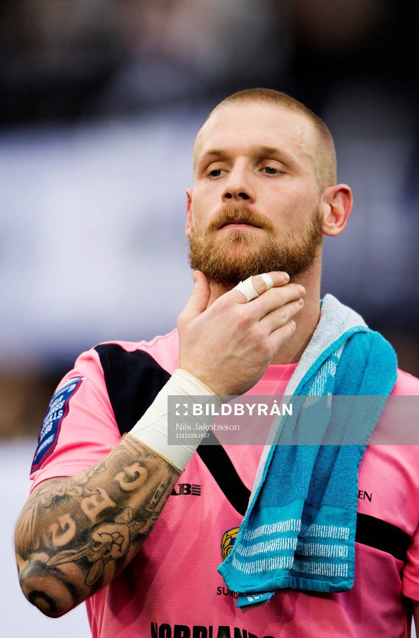 Sundsvalls målvakt Tommy Naurin