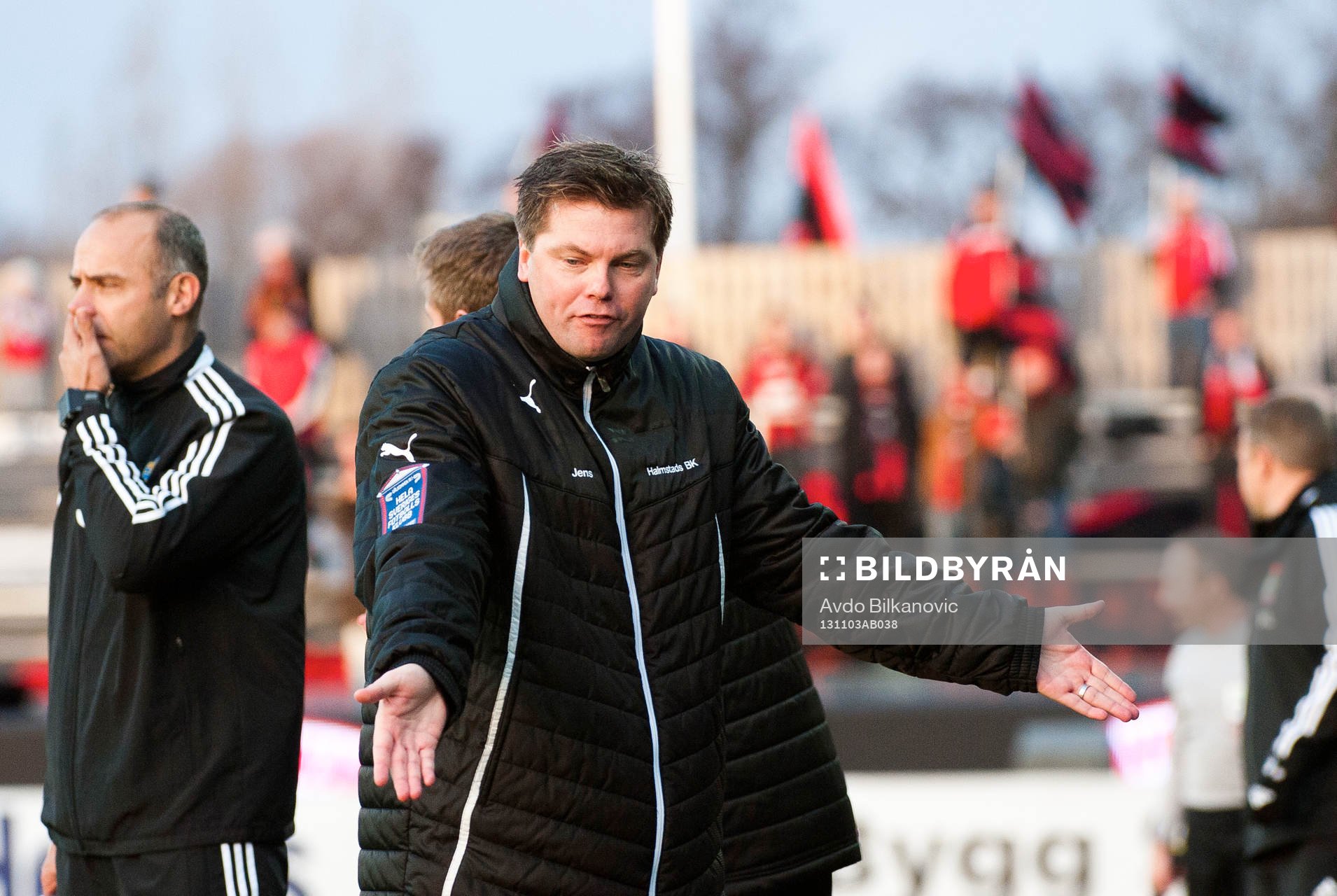 Halmstads tränare Jens Gustafsson