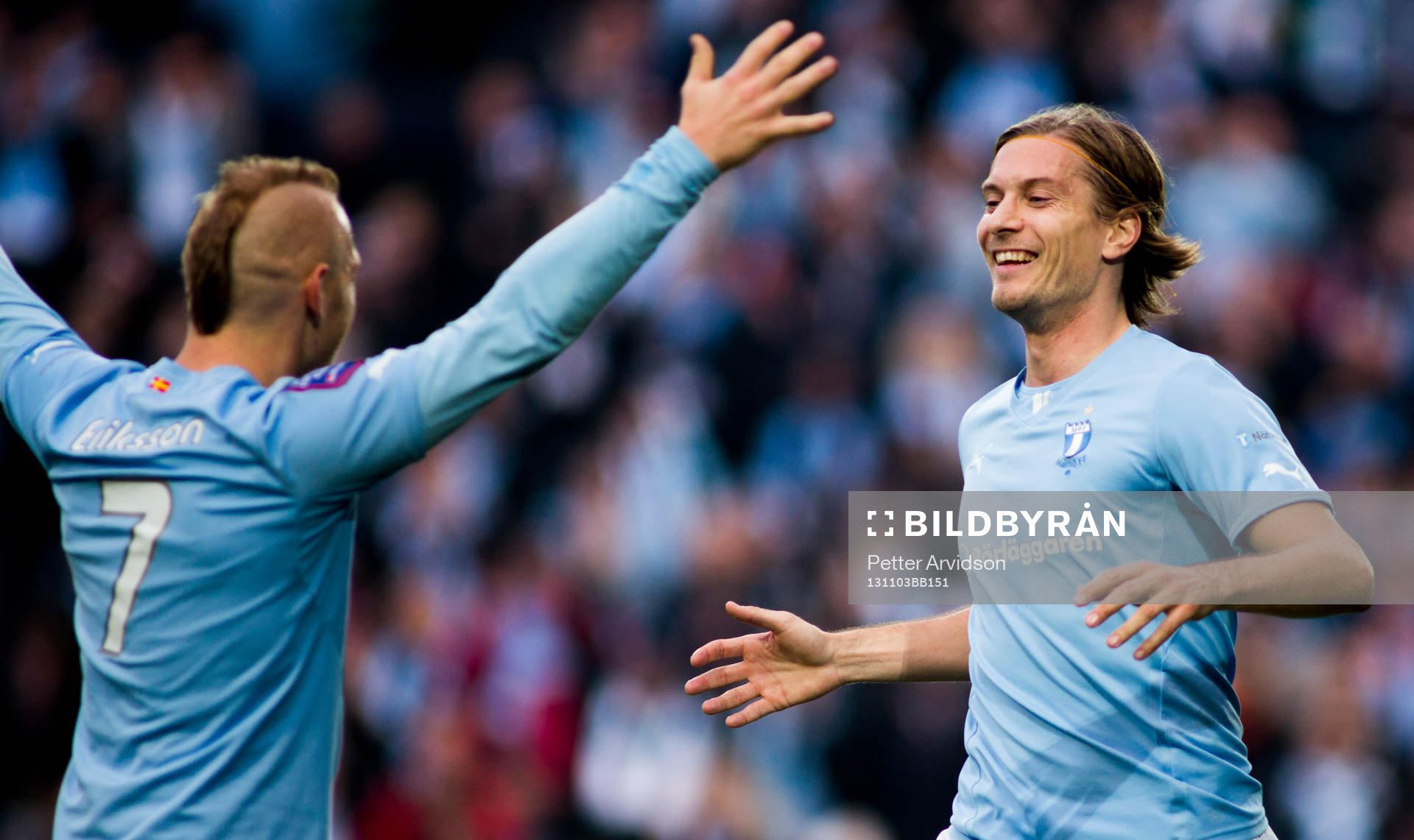 Malmös  Markus Halsti jublar