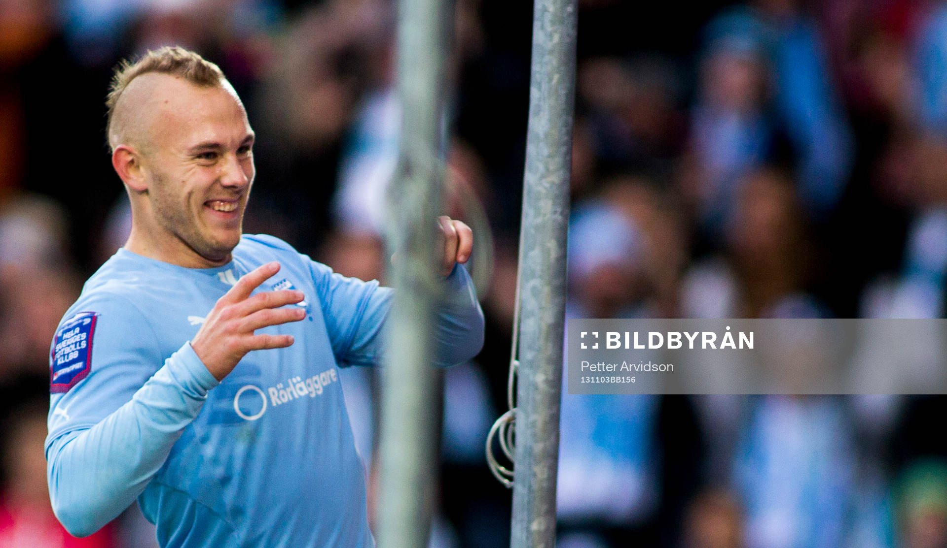 Malmös  Magnus Eriksson jublar