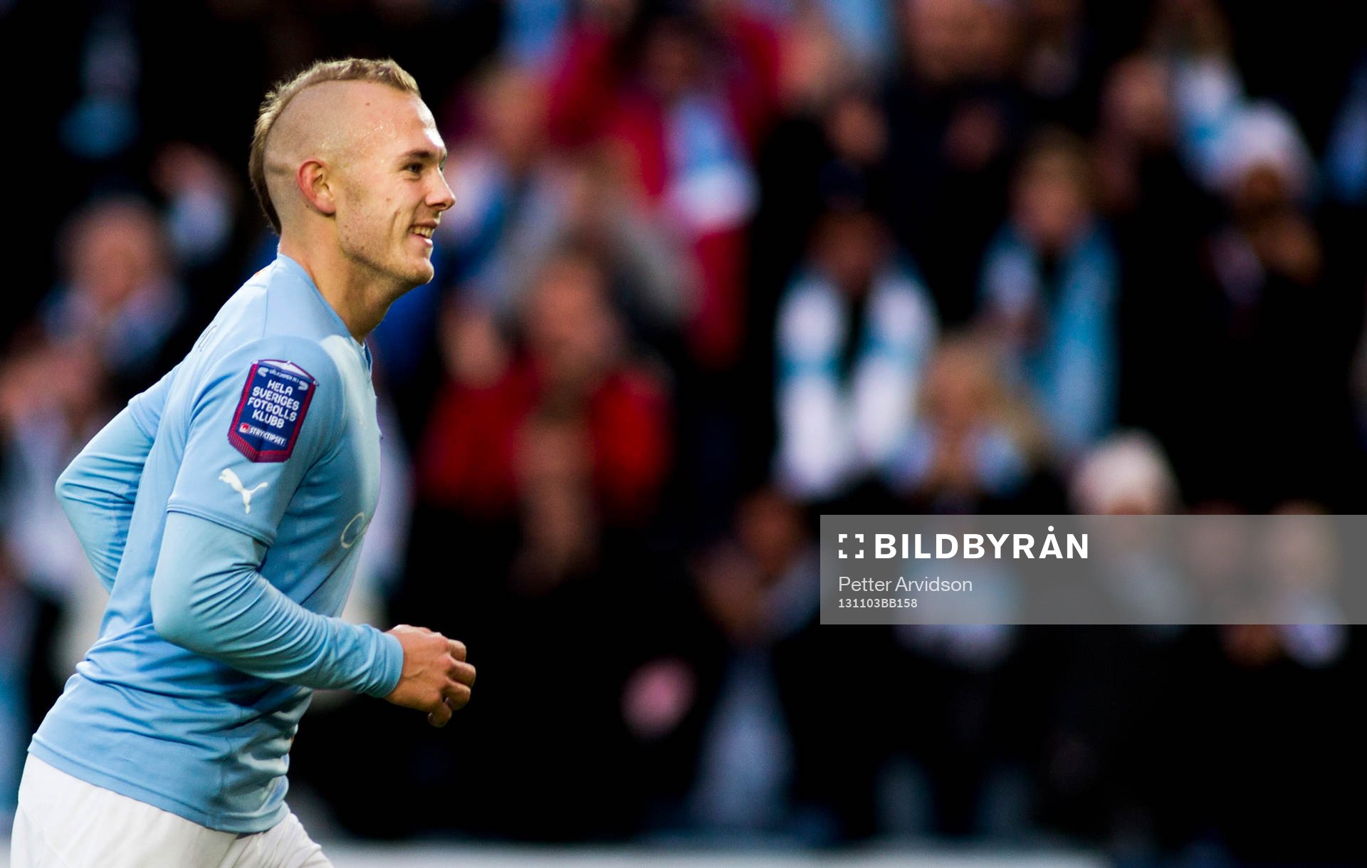 Malmös  Magnus Eriksson jublar