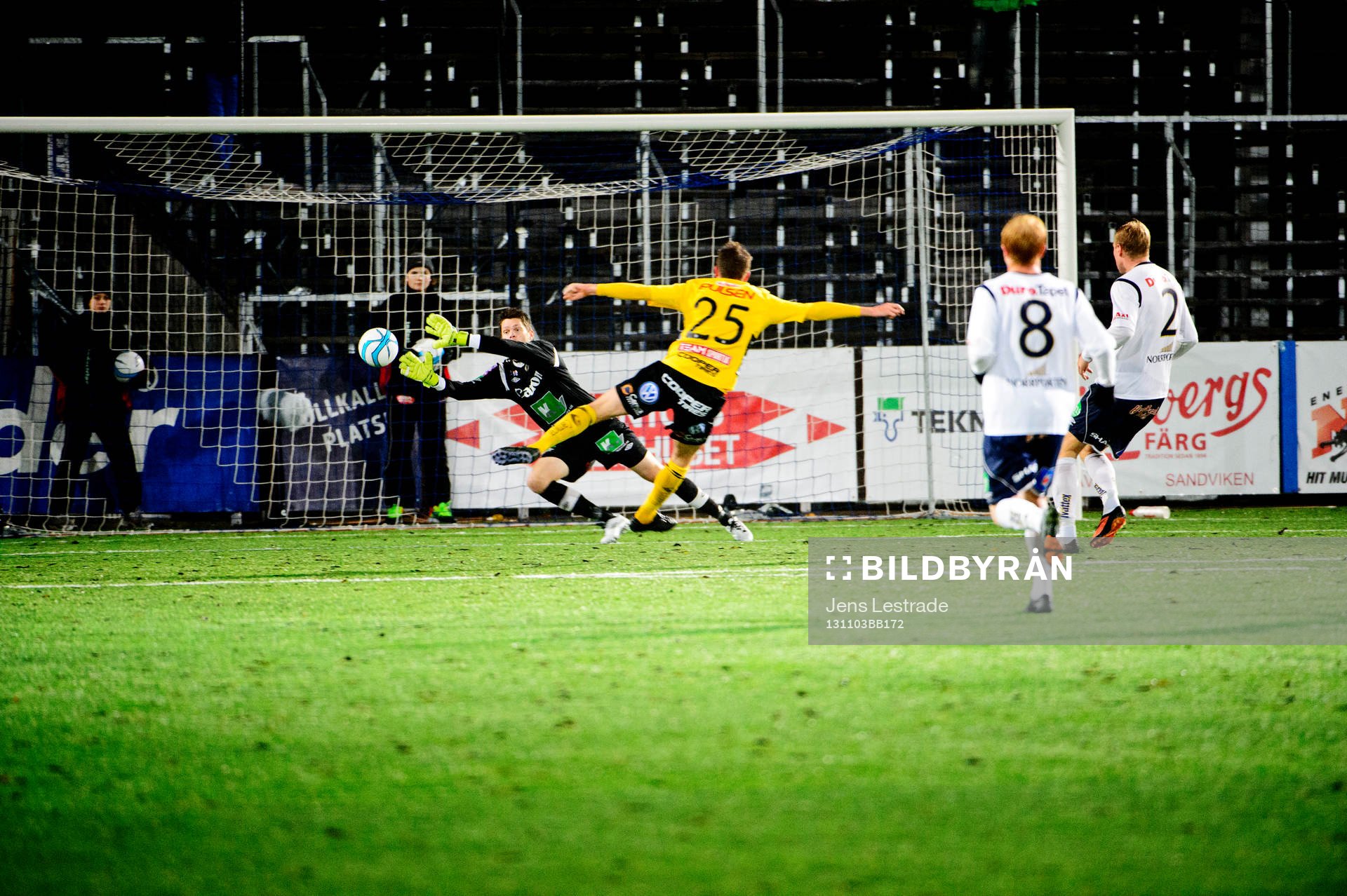Mål av Elfsborgs Marcus Rohdén 0-2 i andra halvlek på