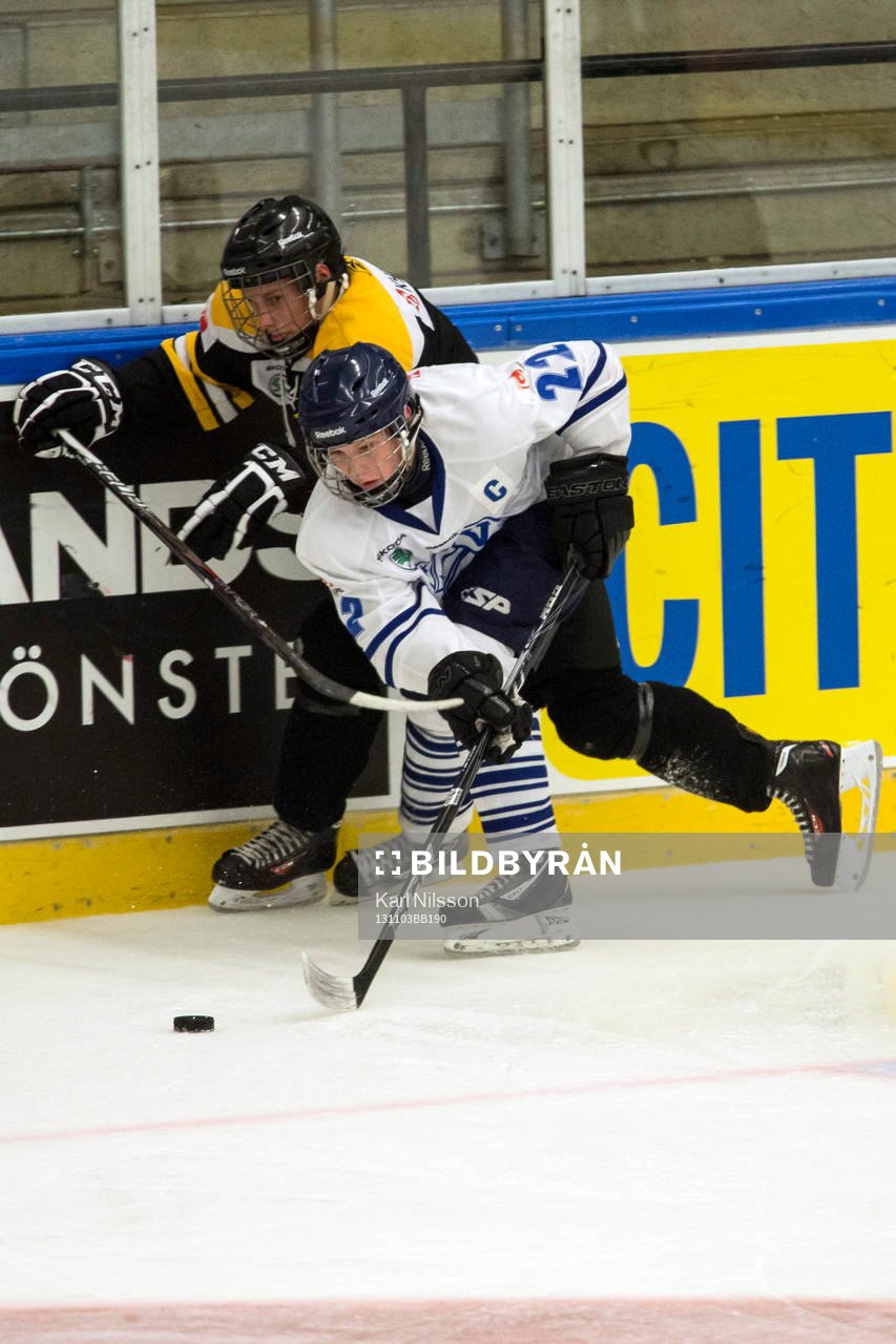 Västerbottens Simon Krekula i finalen mellan Västerbotten