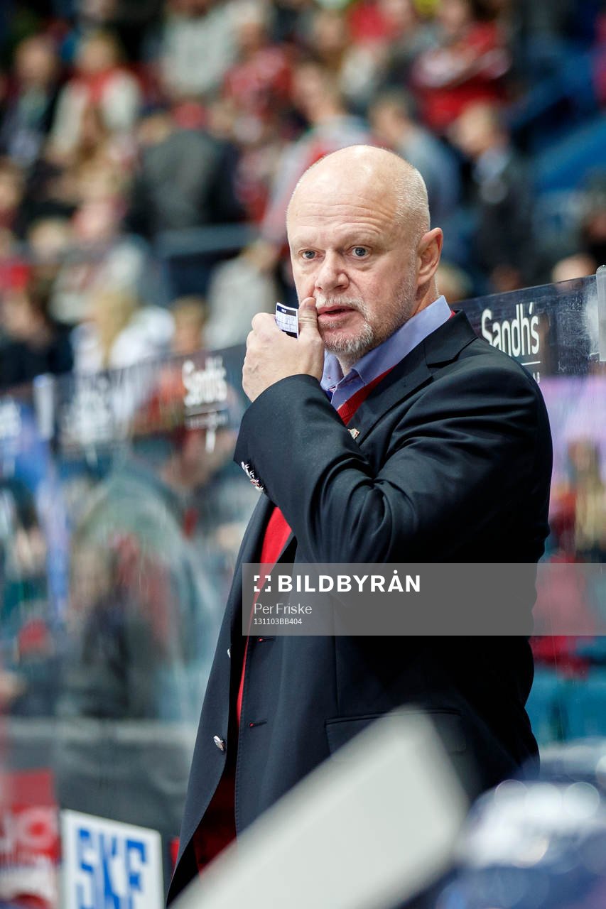 Linköpings tränare Roger Melin