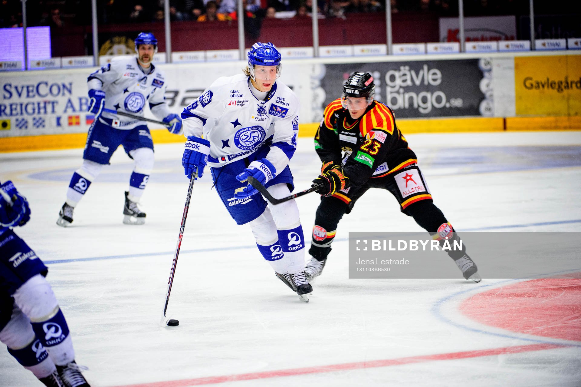 Leksands Jacob de la Rose och Brynäs Bill Sweatt