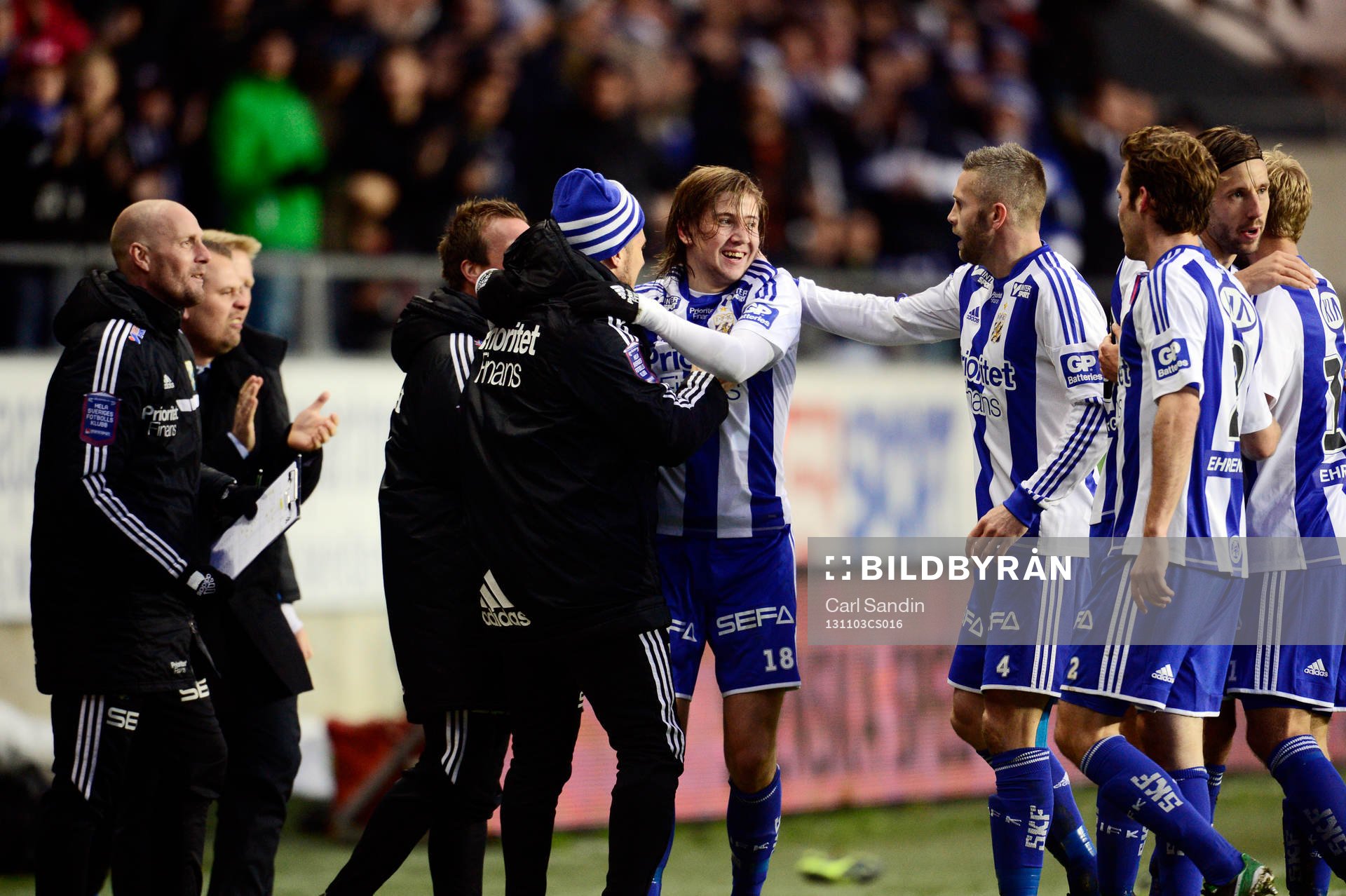 IFK Göteborgs Darijan Bojanic jublar