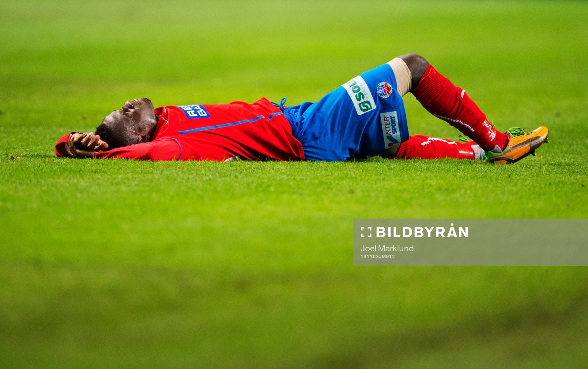 Helsingborgs David Accam deppar