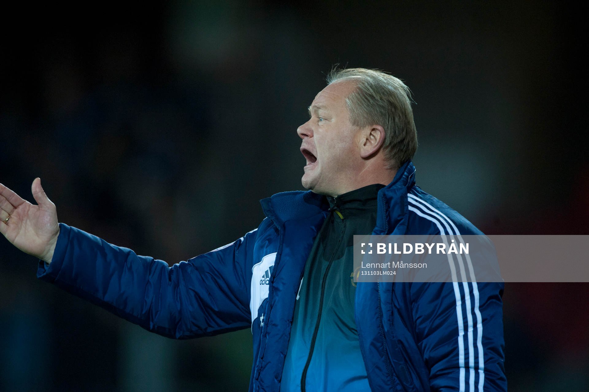 Djurgårdens tränare Per-Mathias Högmo i