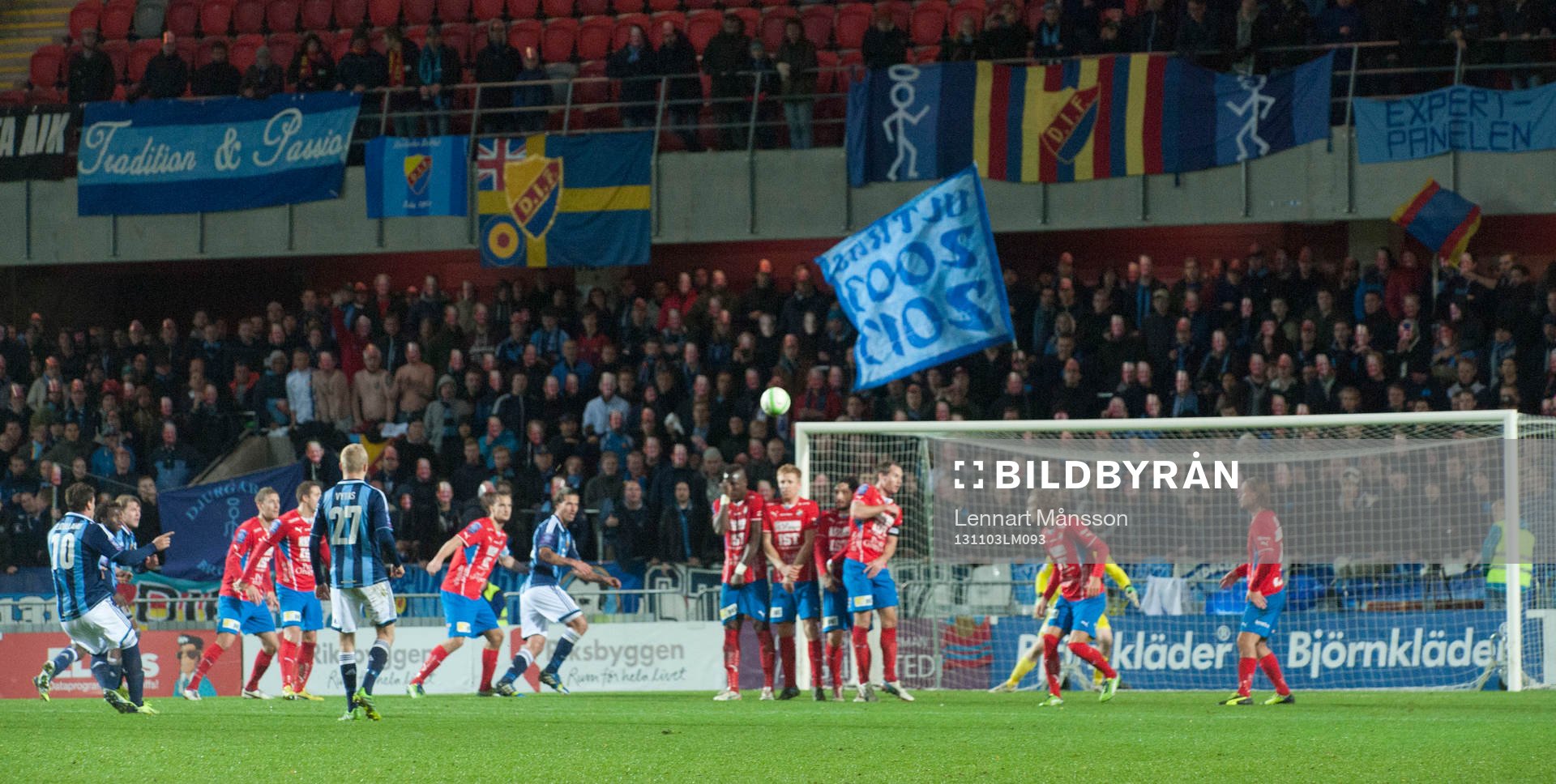 Frispark på Myresjö arena i