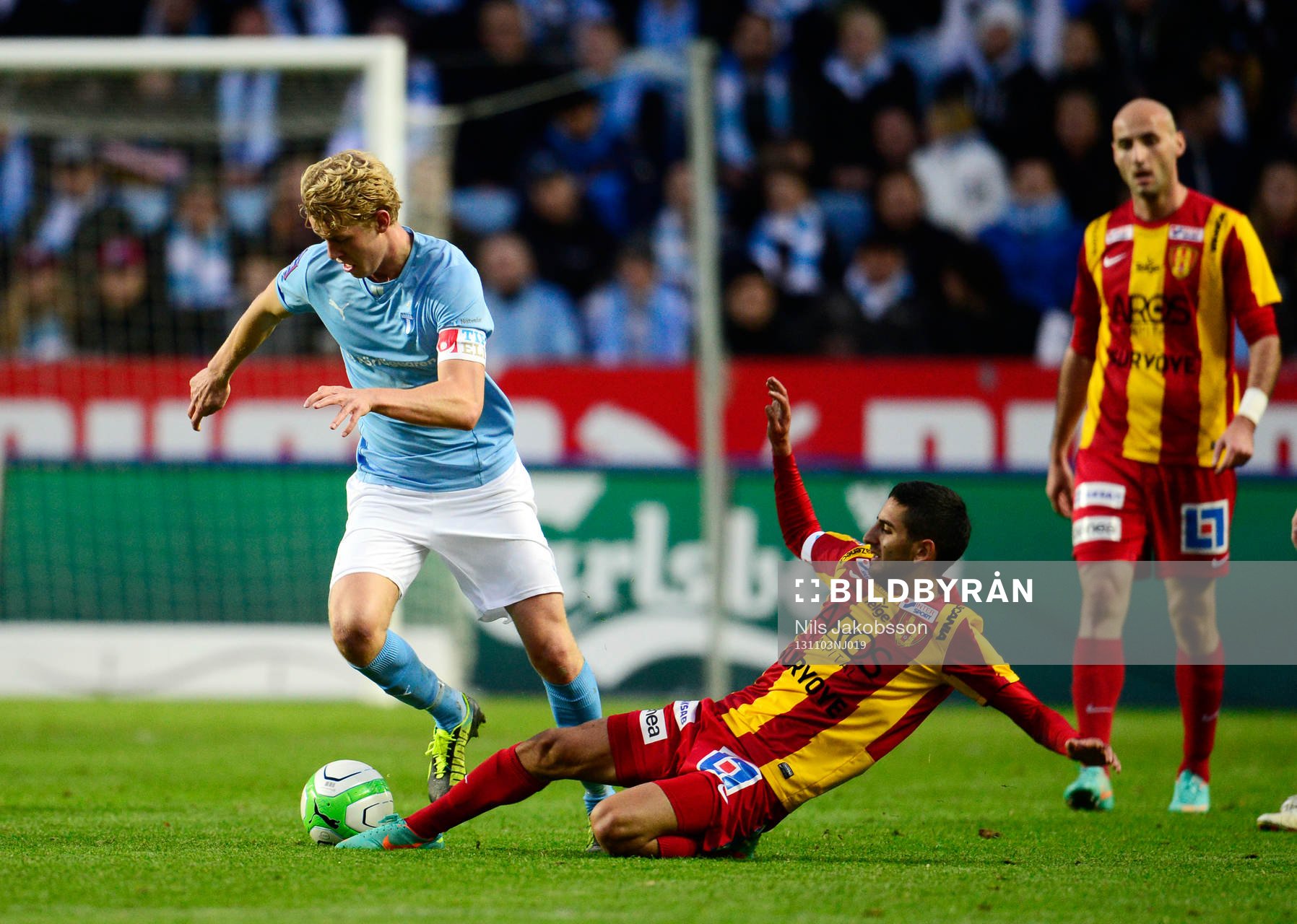 Syrianskas Mattias Mete och Malmös Filip Helander