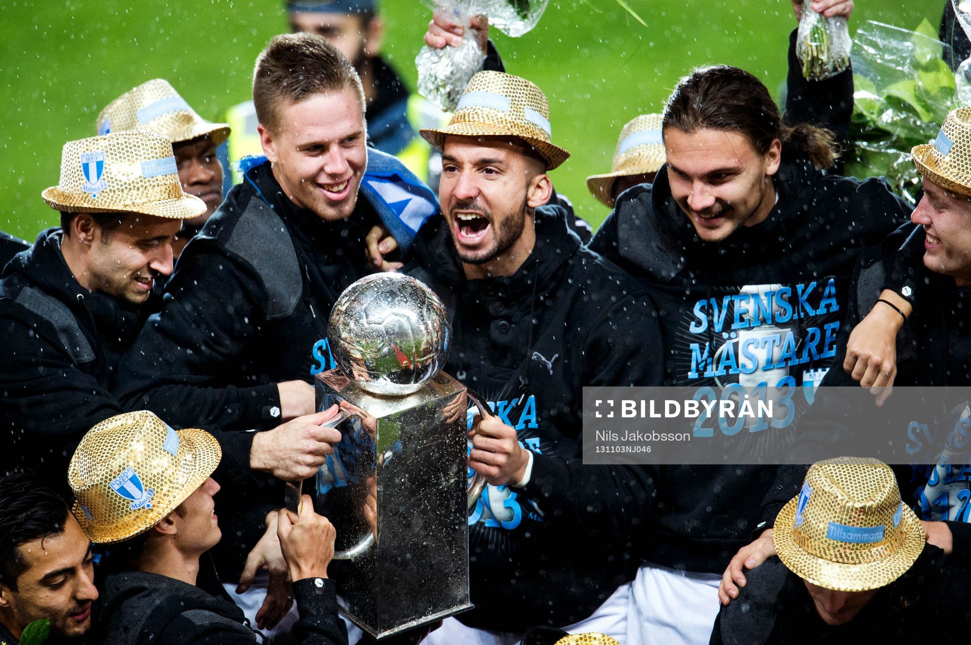 Malmös Matias Concha, Pontus Jansson, Guillermo Molins,