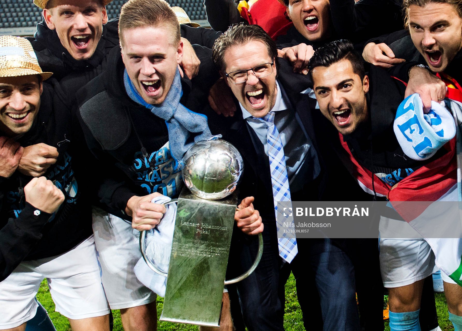 Malmös Pontus Jansson tränare Rikard Norling Jiloan Hamad