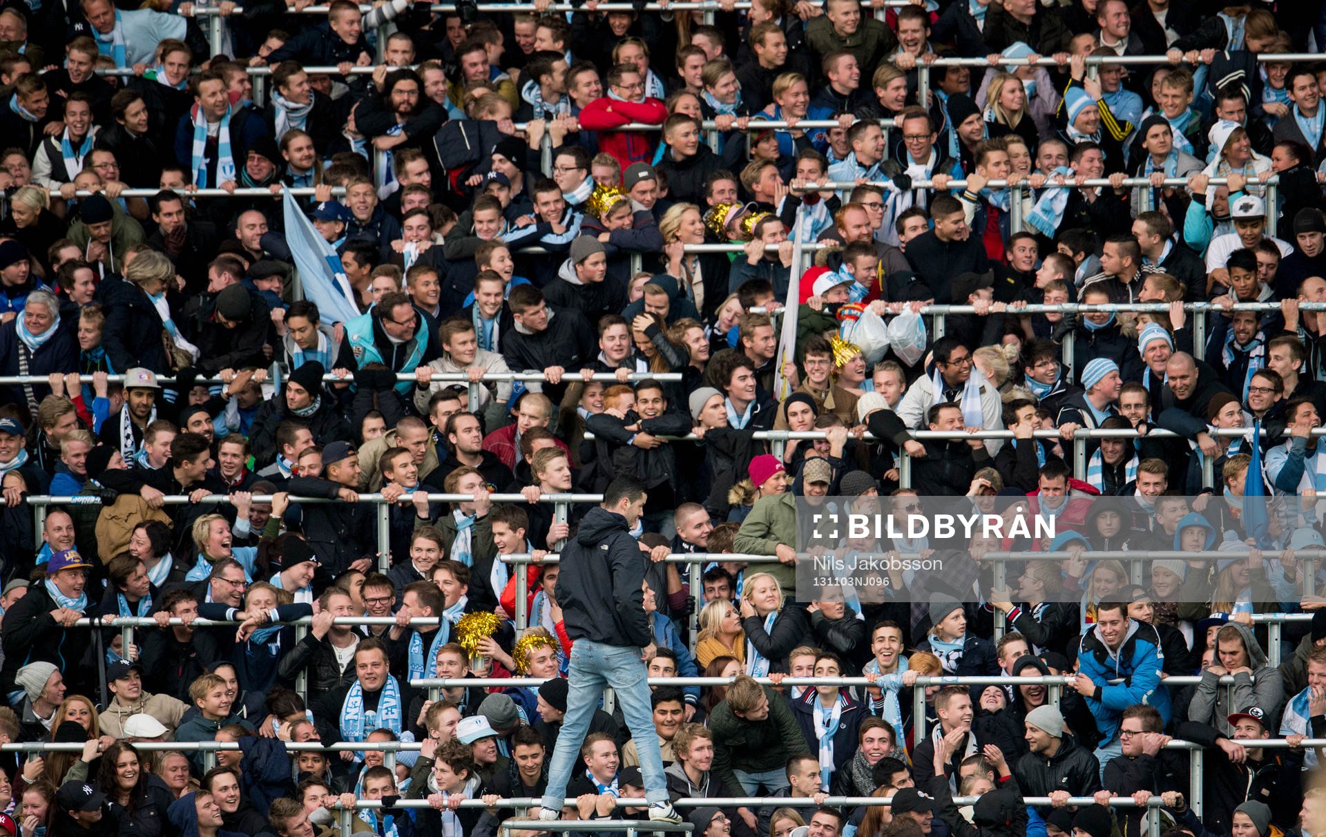 under fotbollsmatchen i  Allsvenskan mellan Malmö FF och