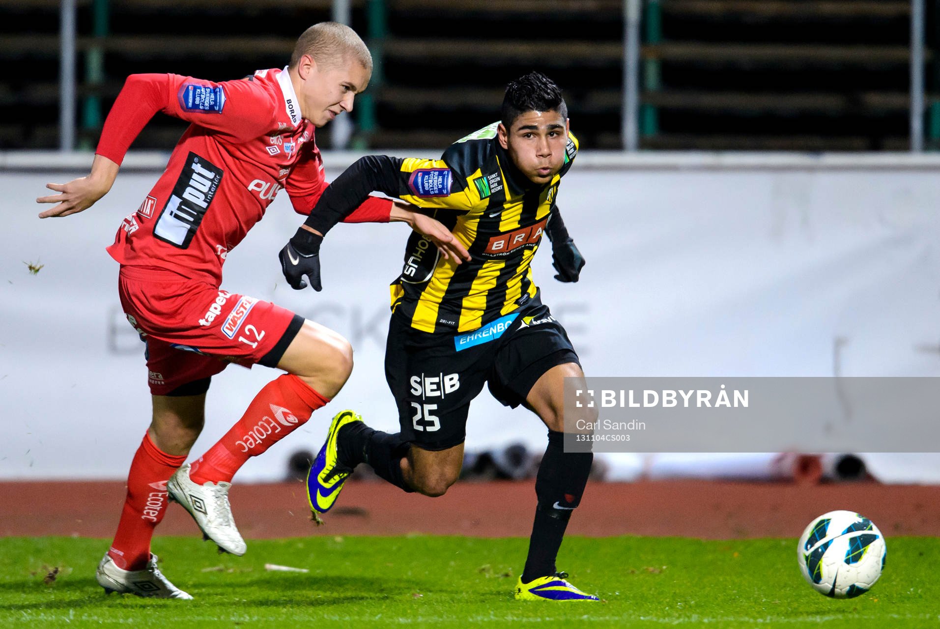 Elfsborgs Sebastian Holmèn jagar