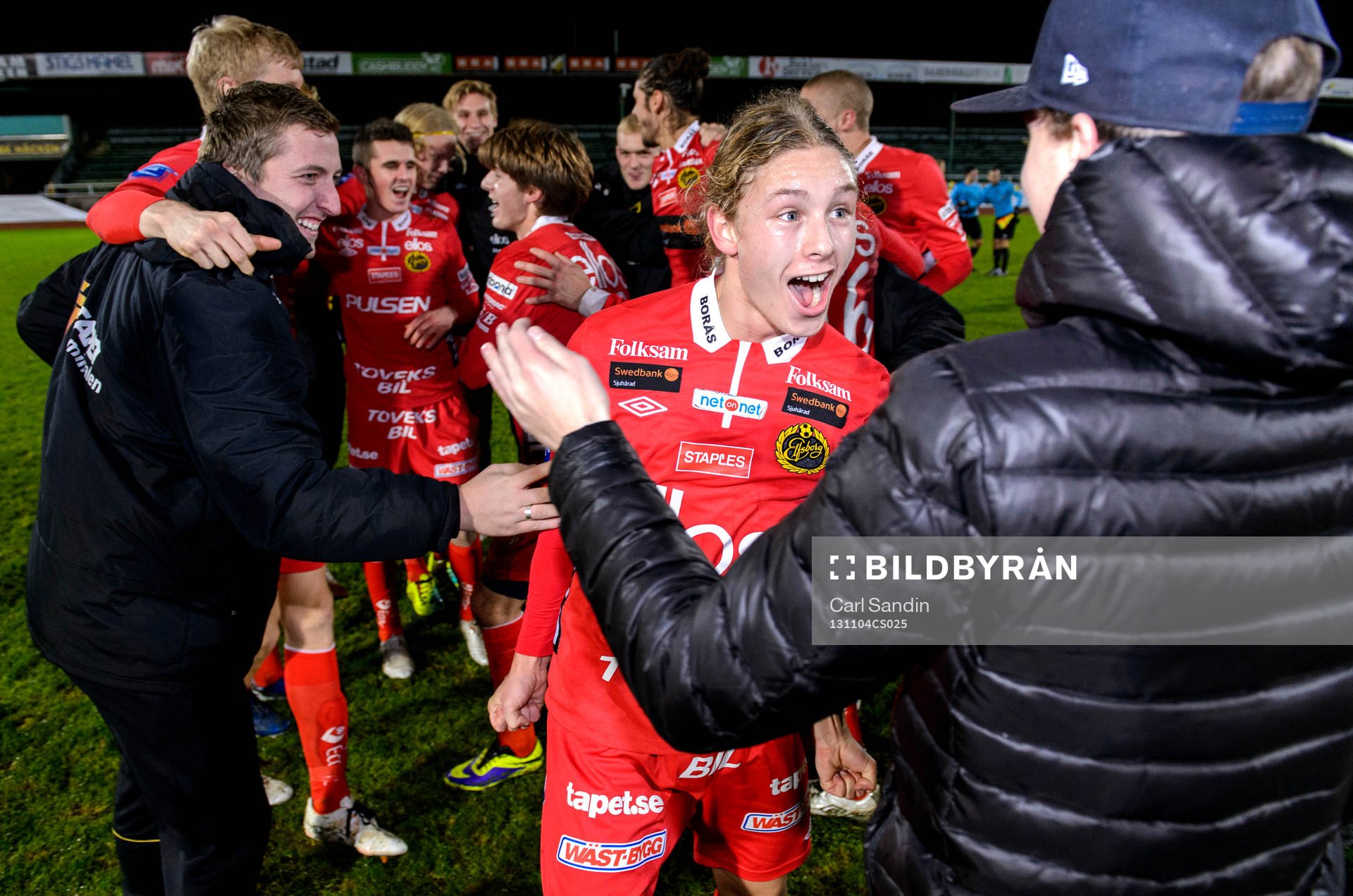Elfsborgs Anton Andreasson firar