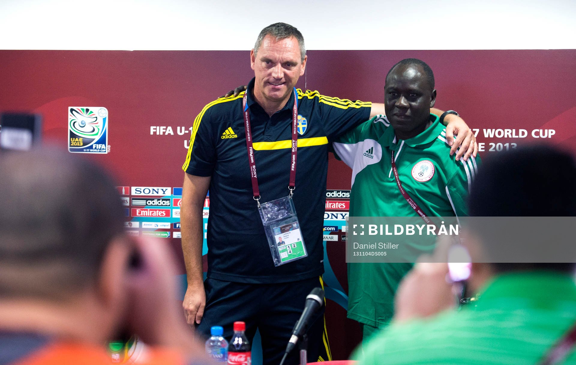Sveriges förbundskapten Roland Larsson