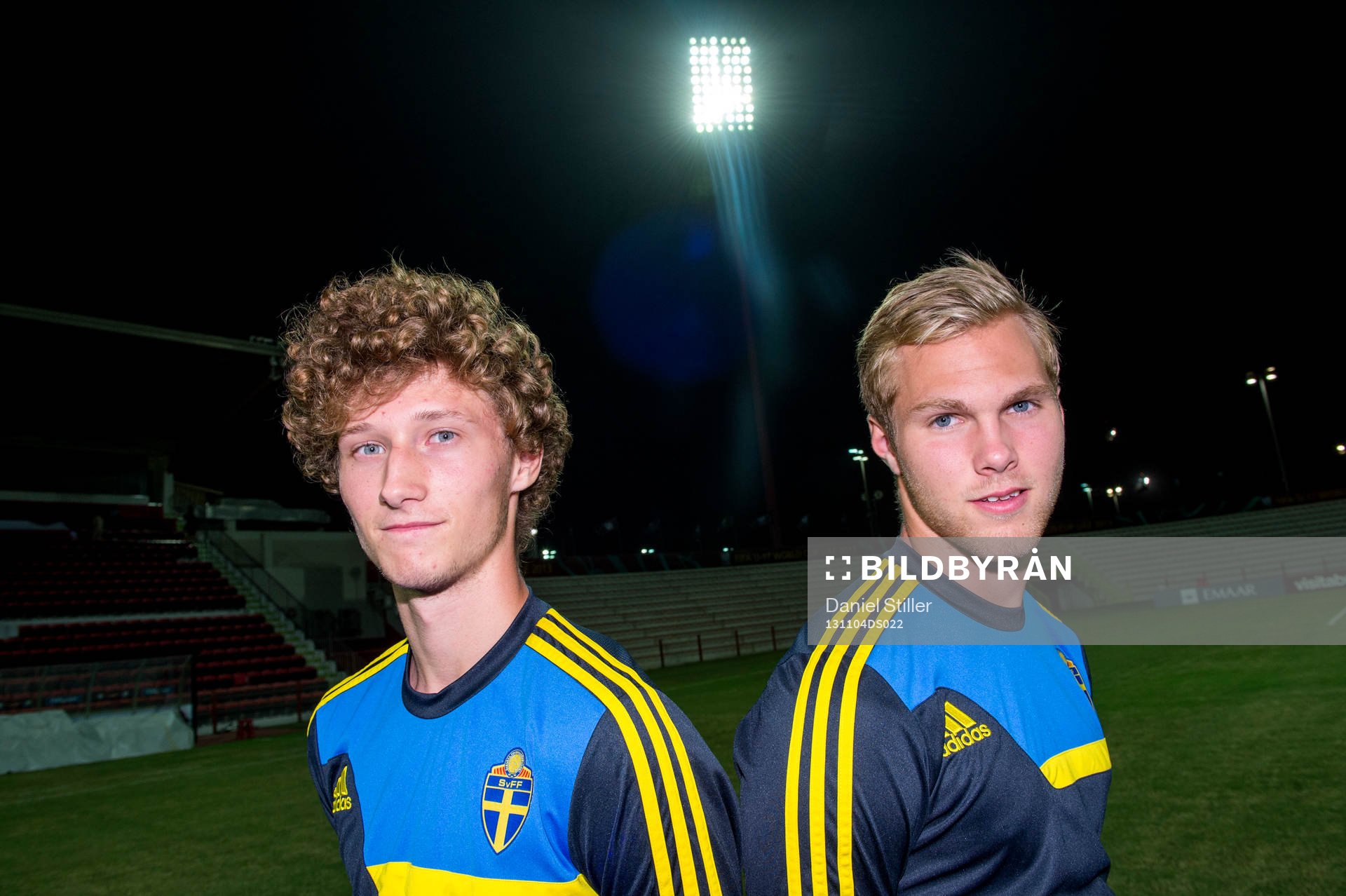 Sveriges Jakob Bergman och  Gustav Engvall