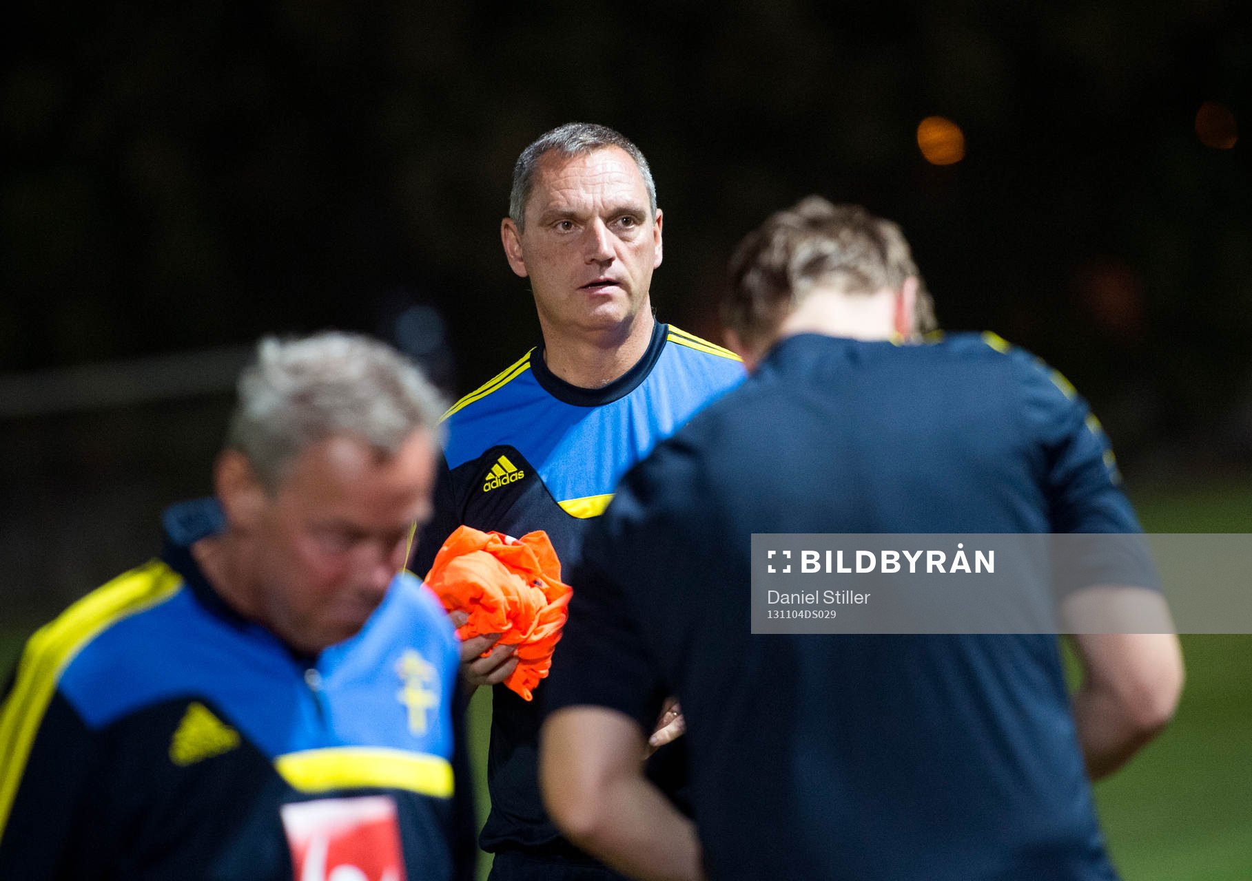 Sveriges förbundskapten Roland Larsson