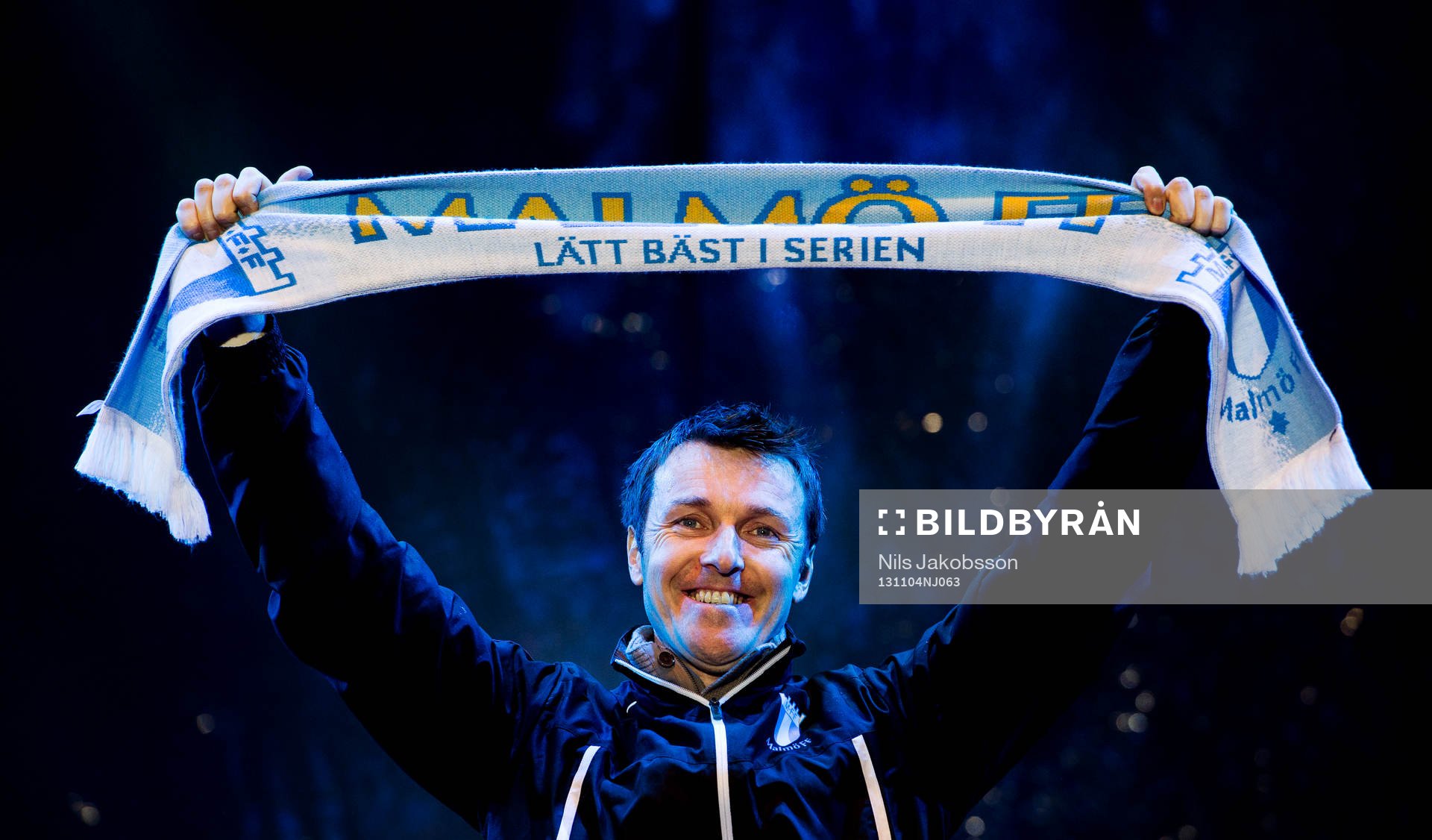 Simon Hollyhead, assisterande tränare, när Malmö FF och
