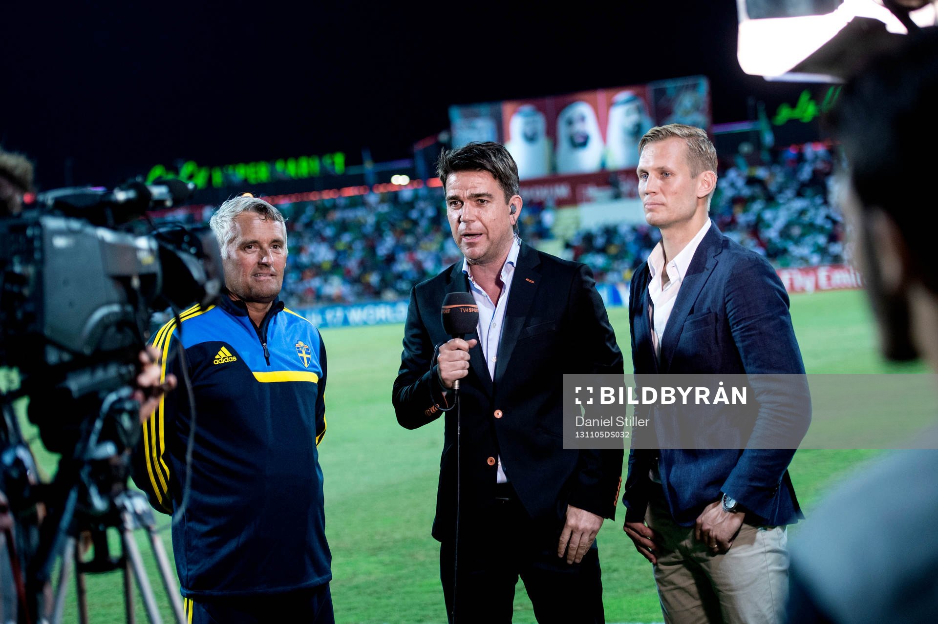 Patrick Ekwall leder TV4s studio innan semifinalen i U17-VM