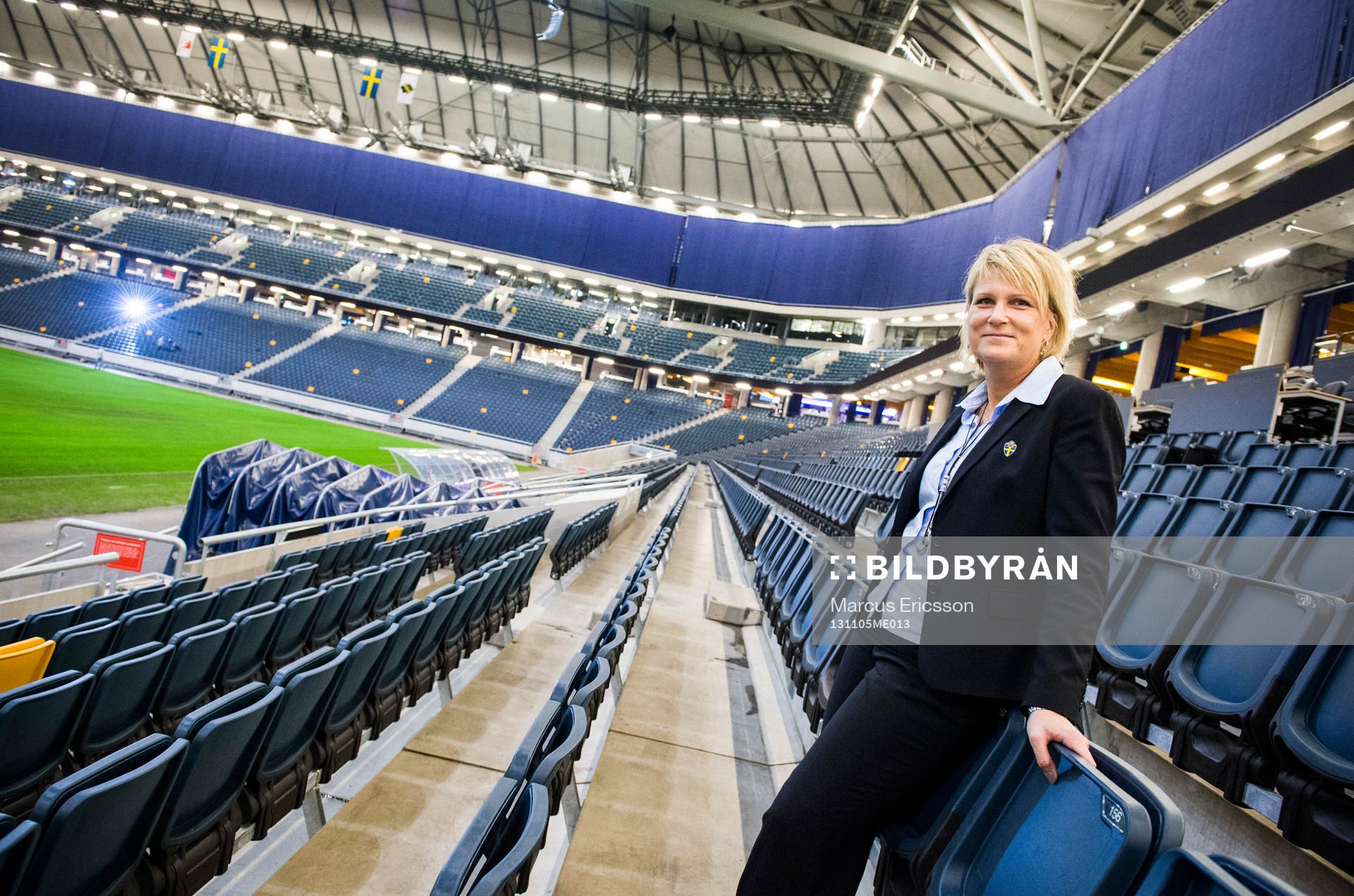 Sveriges kommunikationsansvarig Camilla Hagman