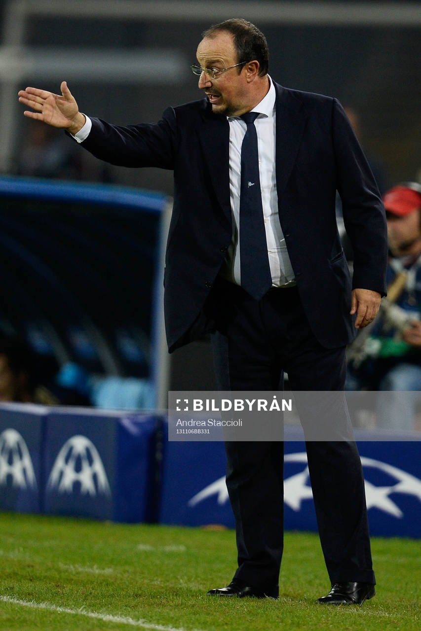 Rafael Benitez Allenatore Coach Napoli, Napoli 06-11-2013
